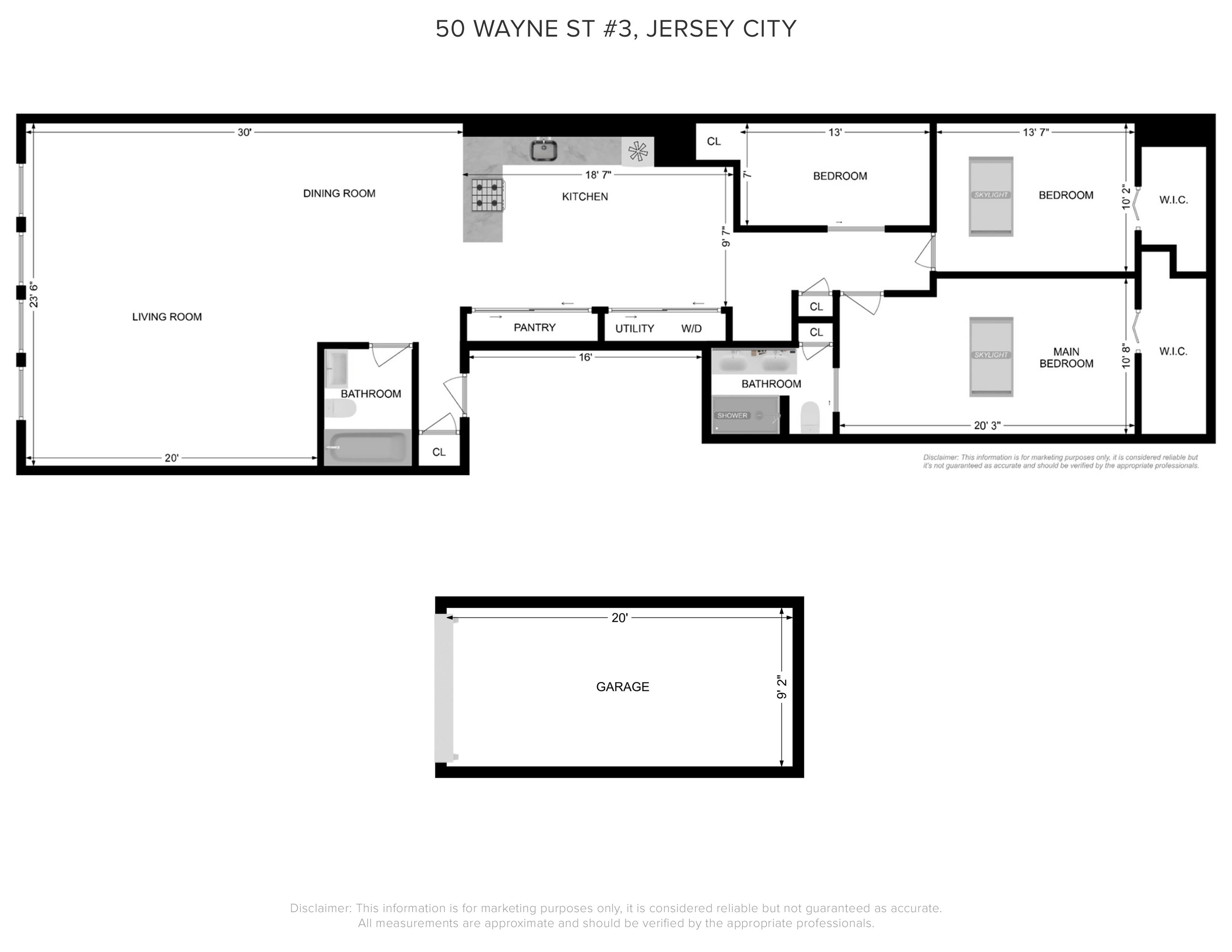 50 WAYNE ST Unit: 3