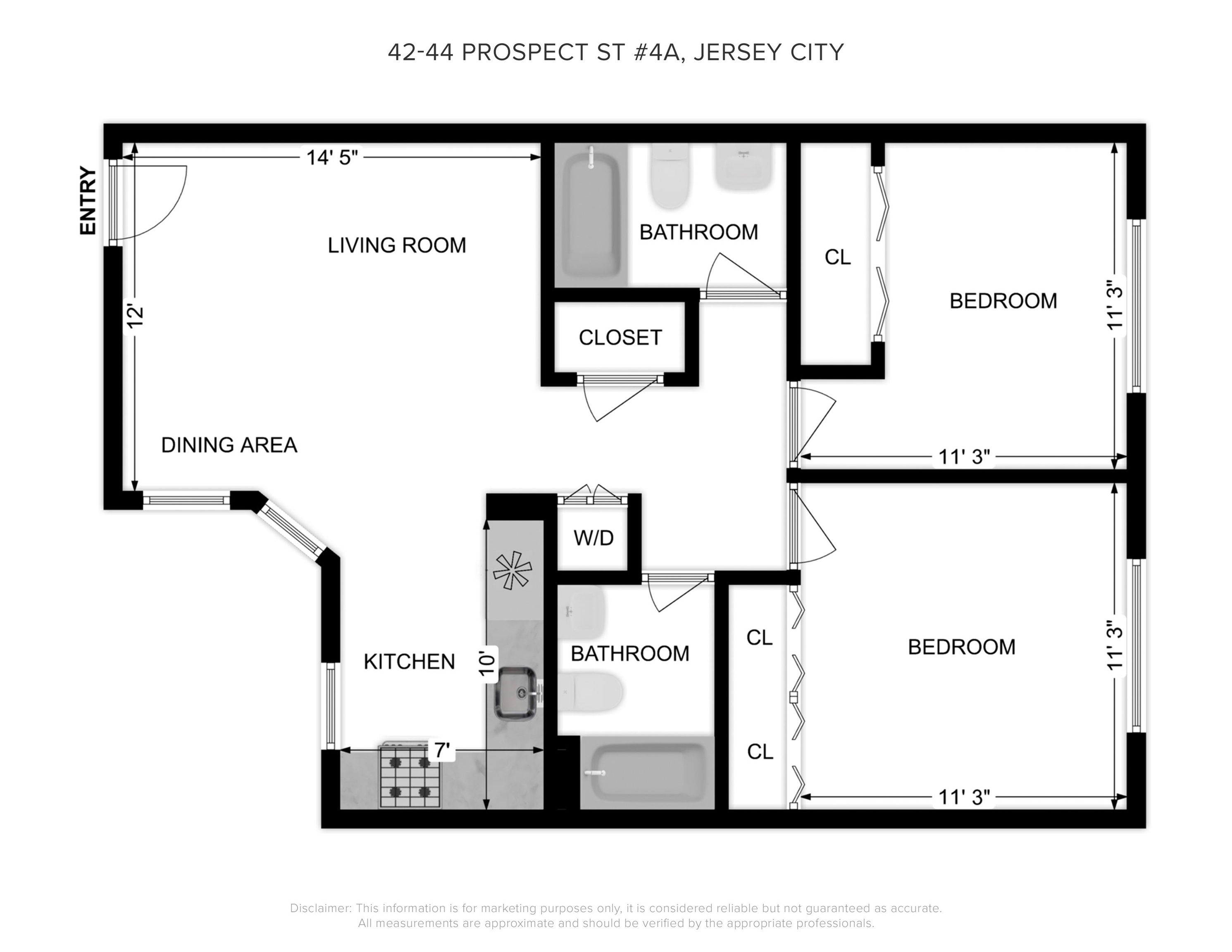 42-44 PROSPECT ST Unit: 4A