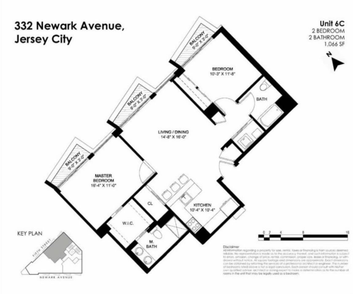 332 NEWARK AVE Unit: 6C