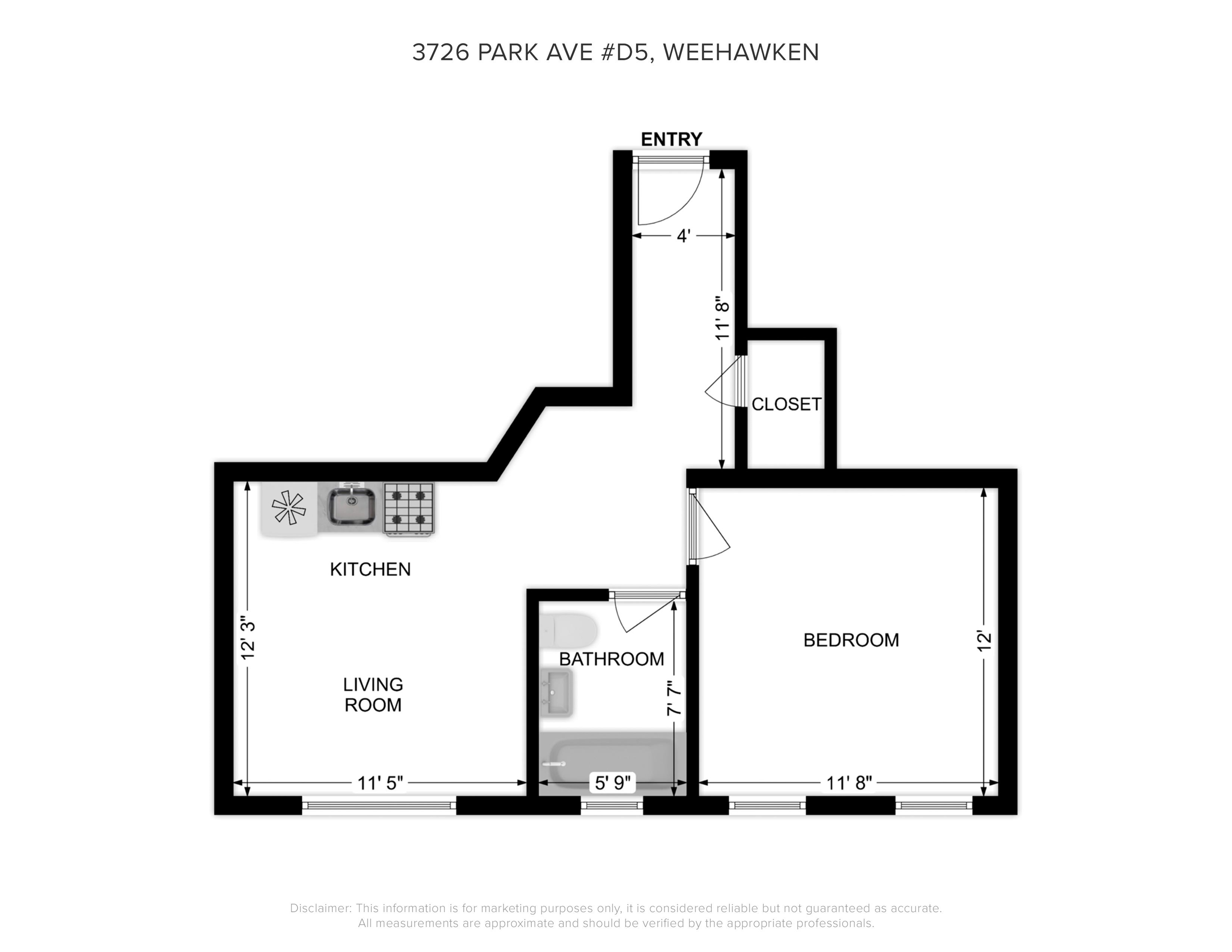 3726 PARK AVE Unit: D5