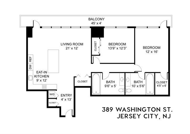 389 WASHINGTON ST Unit: 19B