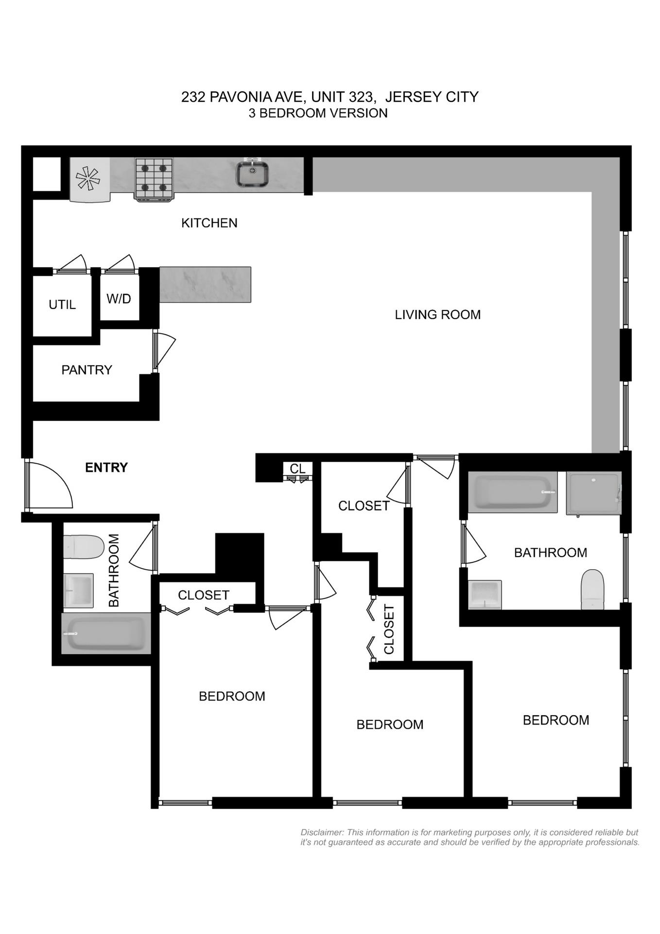 232 PAVONIA AVE Unit: 323