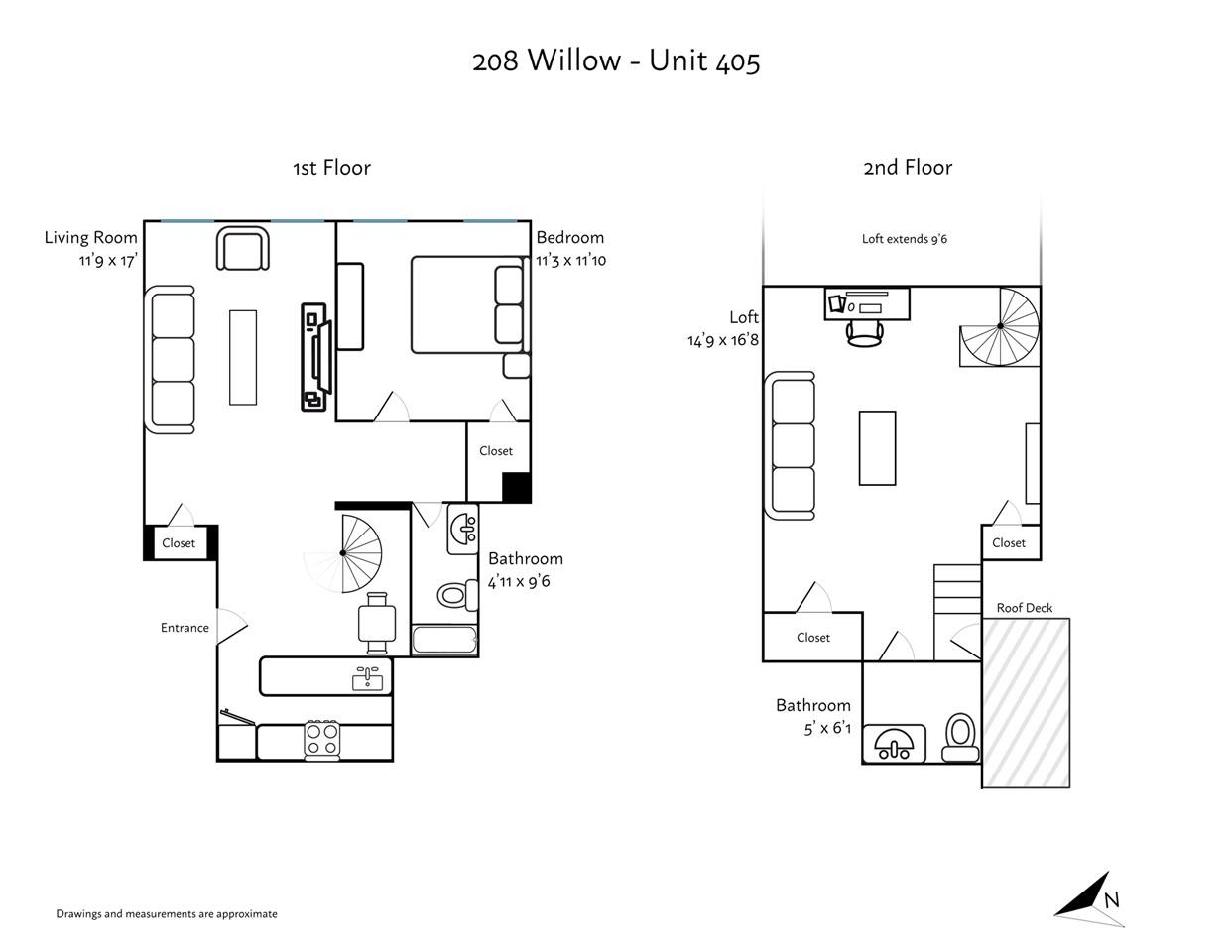 208 WILLOW AVE Unit: 405