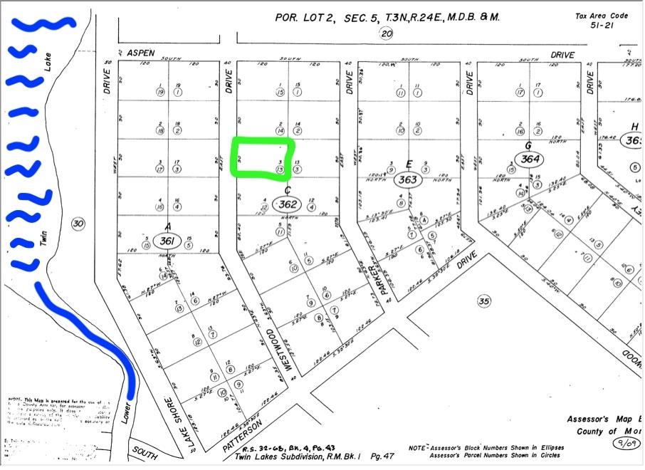 Westwood Drive Unit: Twin Lakes Subdivision lot #13