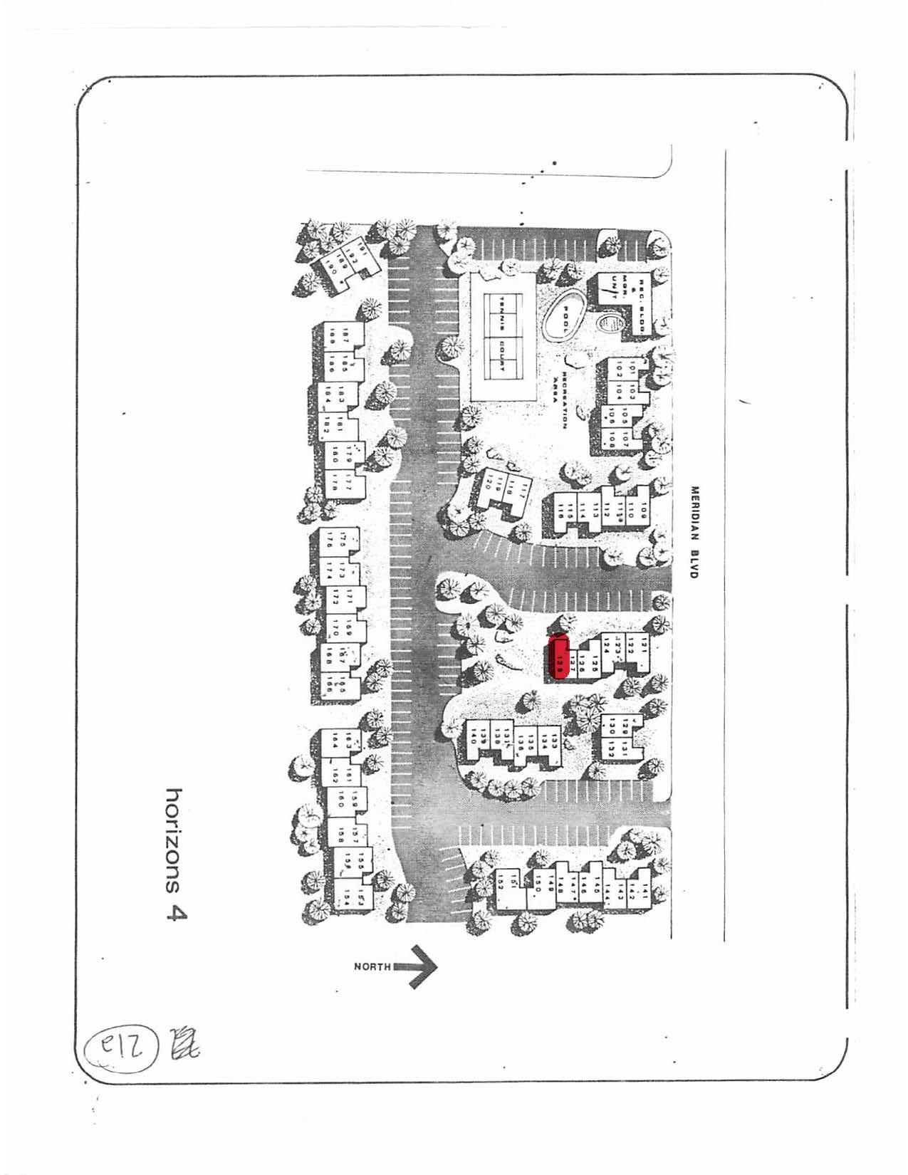 2113 Meridian Boulevard Unit: Horizons IV #128