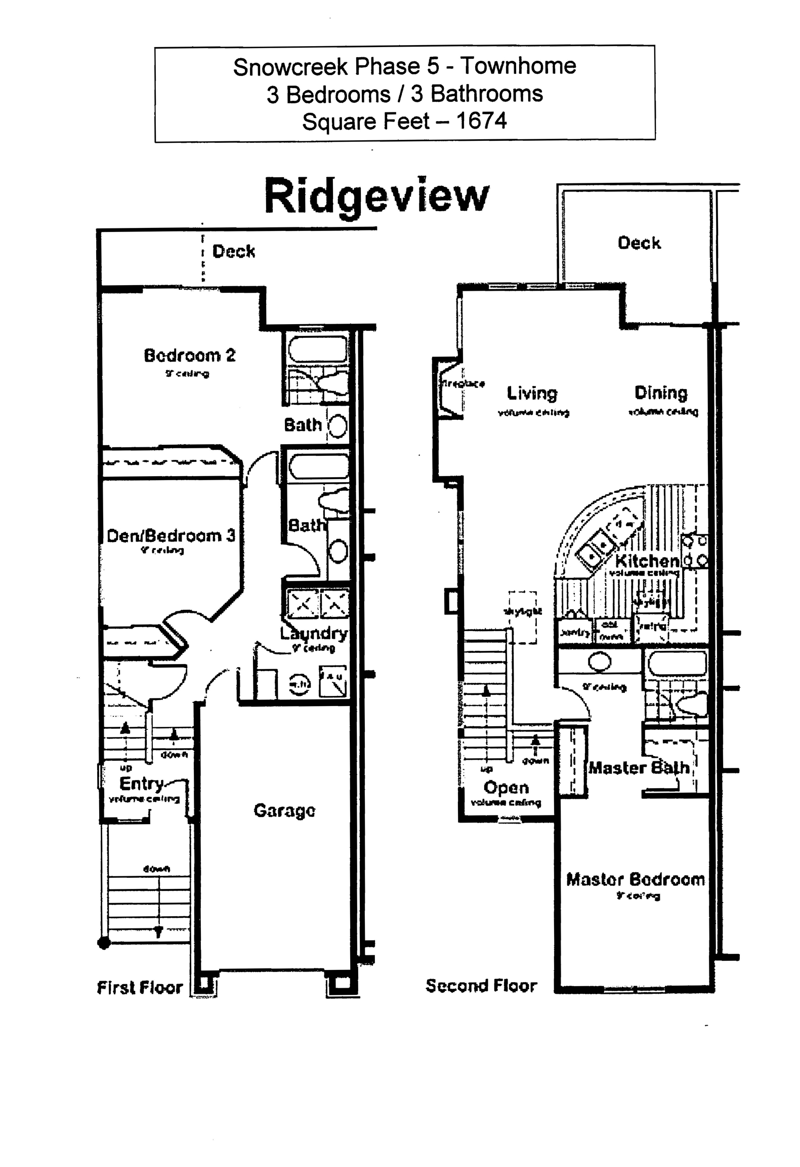 805 Fairway Circle Unit: Snowcreek V #805