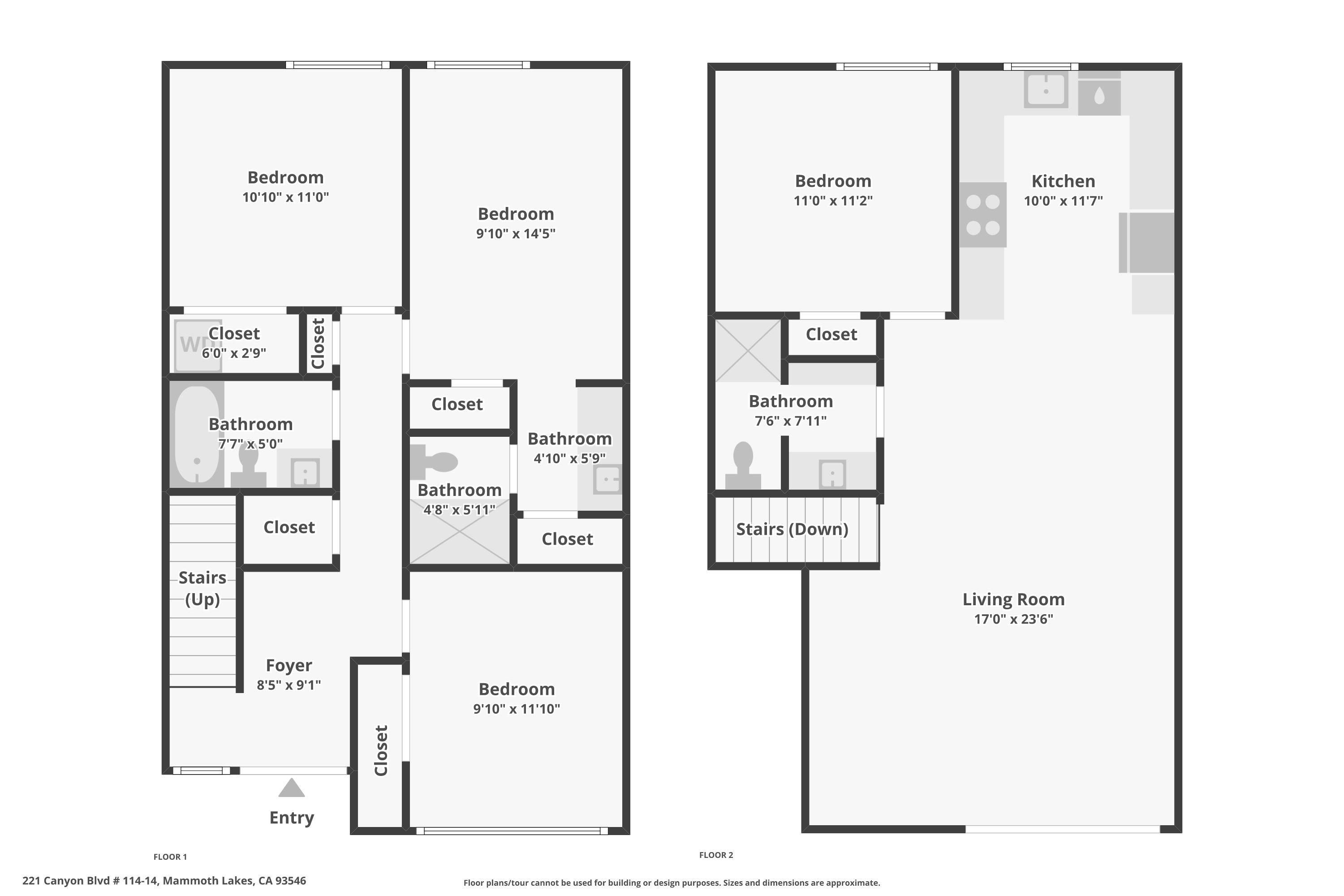 221 Canyon Blvd #114 Unit: Mammoth Estates #114