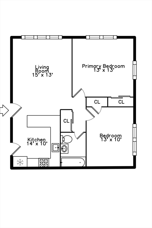 40 Whitman Rd # 3 Unit: 1-3