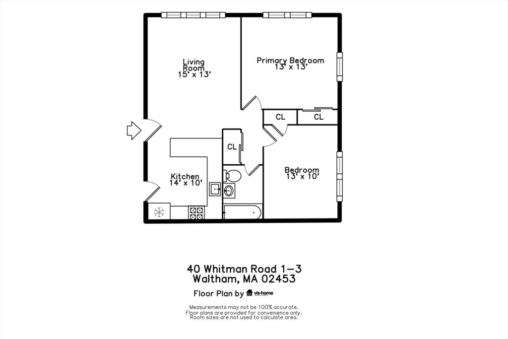 40 Whitman Rd # 3 Unit: 1-3