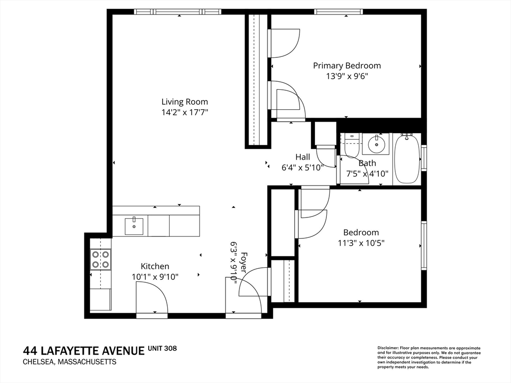 44 Lafayette Ave. # 308