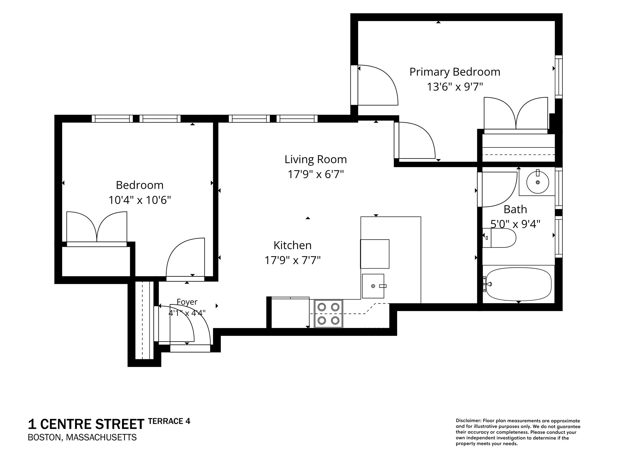 1 Centre Street Terrace # 4