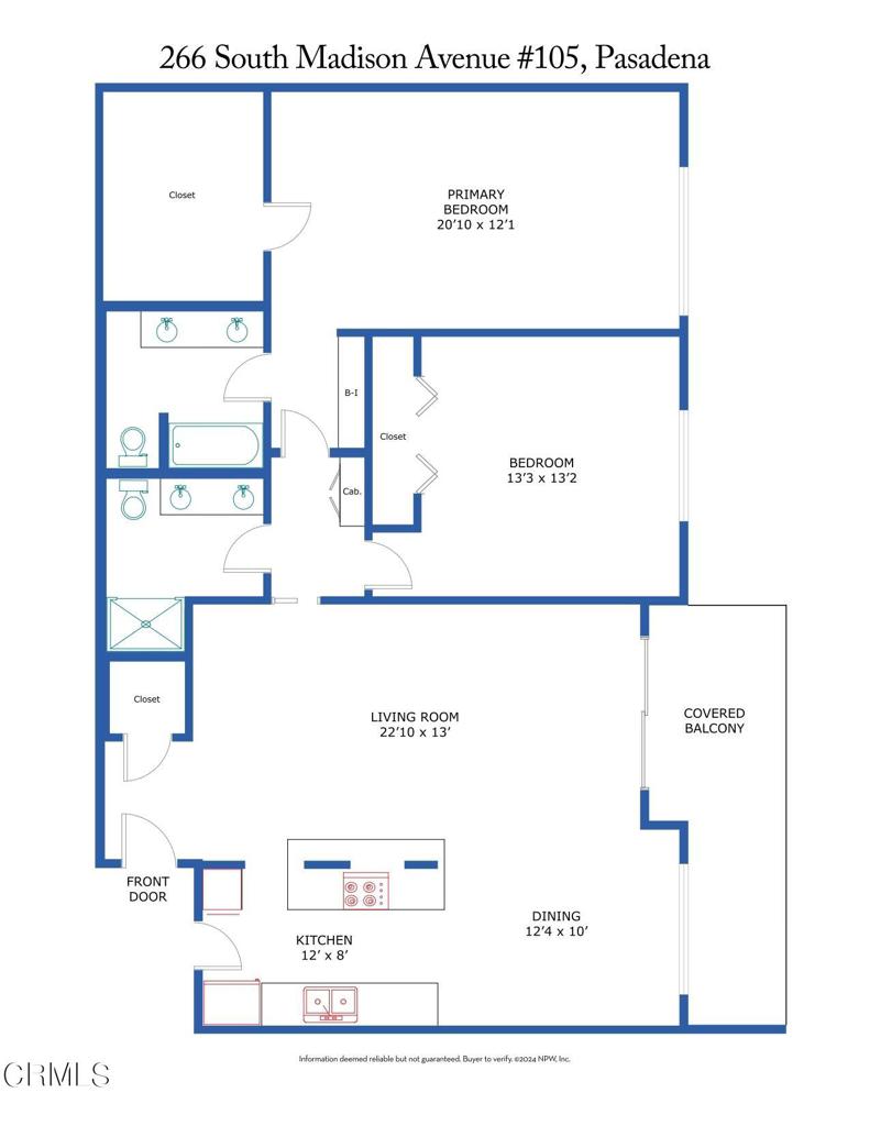 266 S Madison Avenue 105