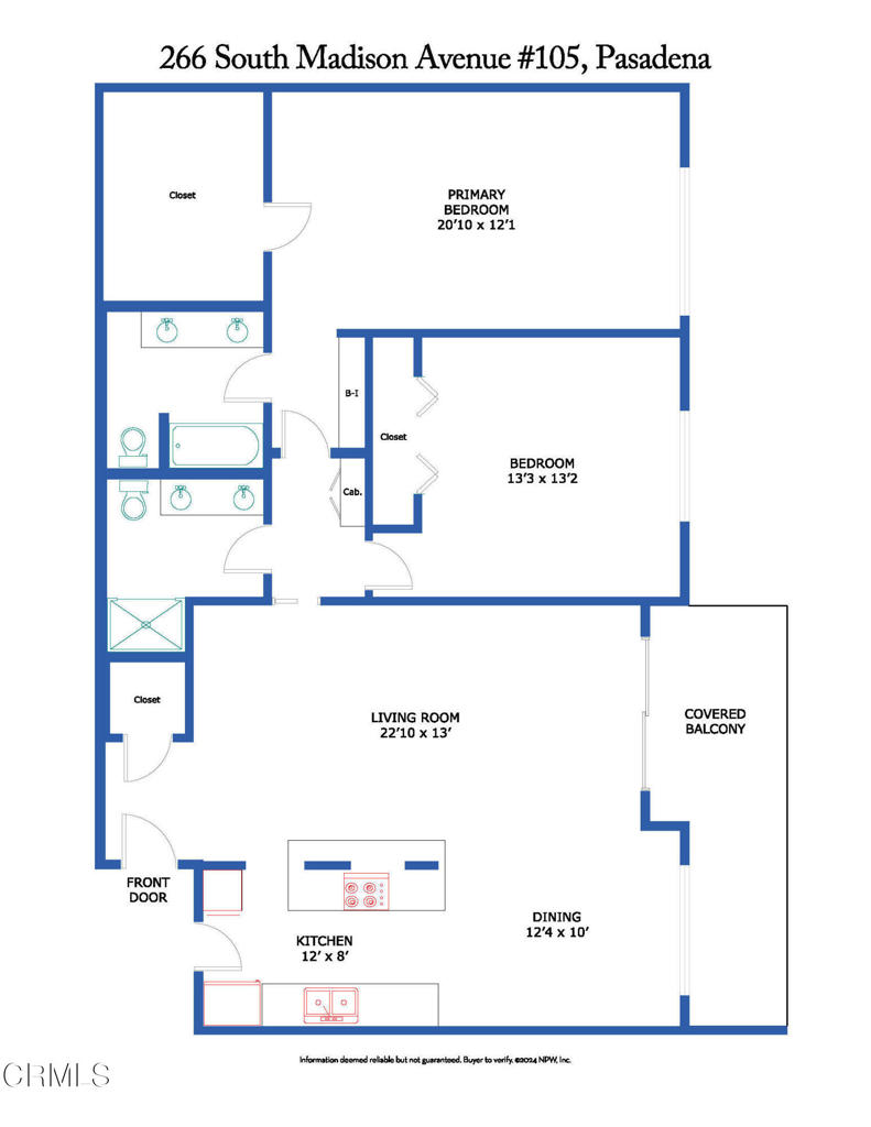 266 S Madison Avenue 105