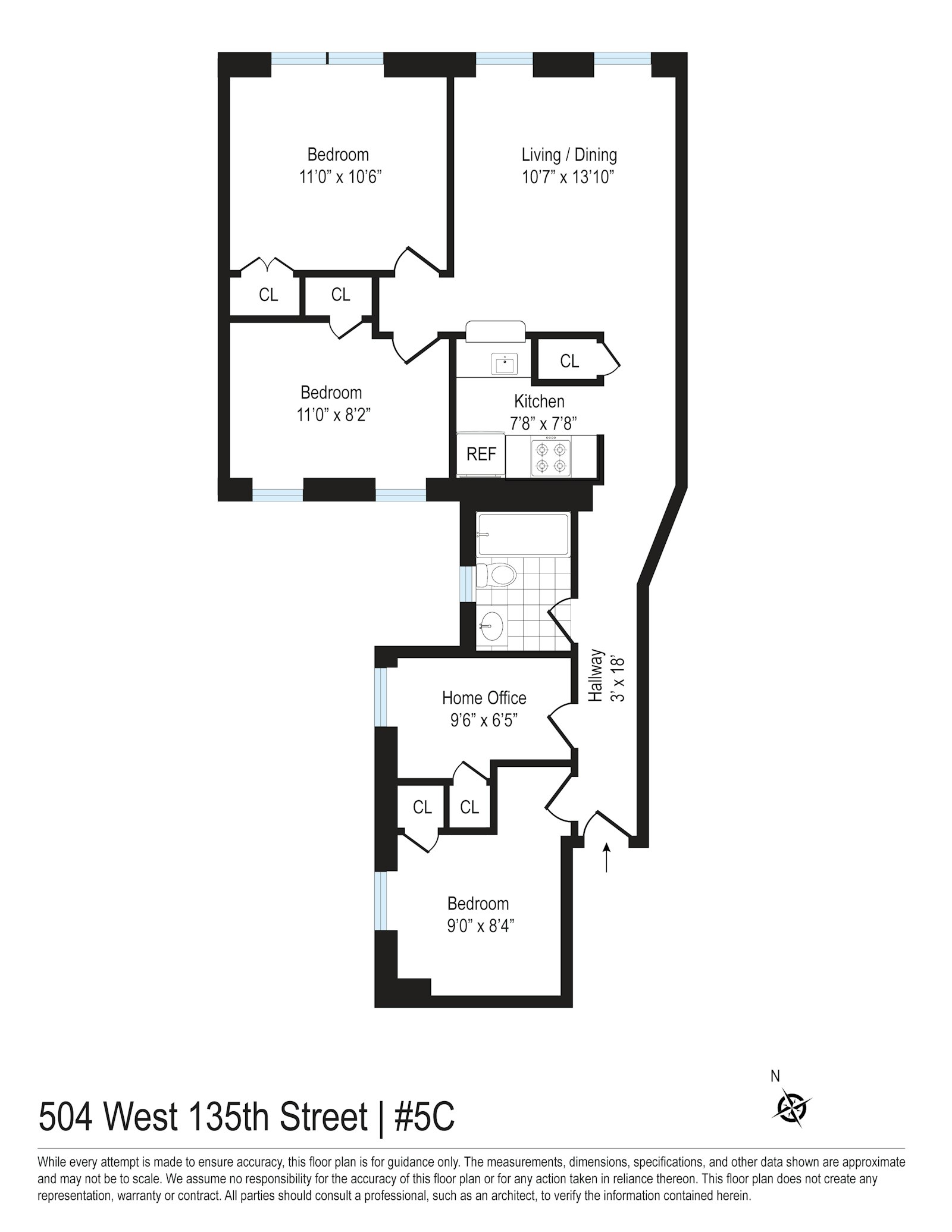504 W 135TH Street 5C