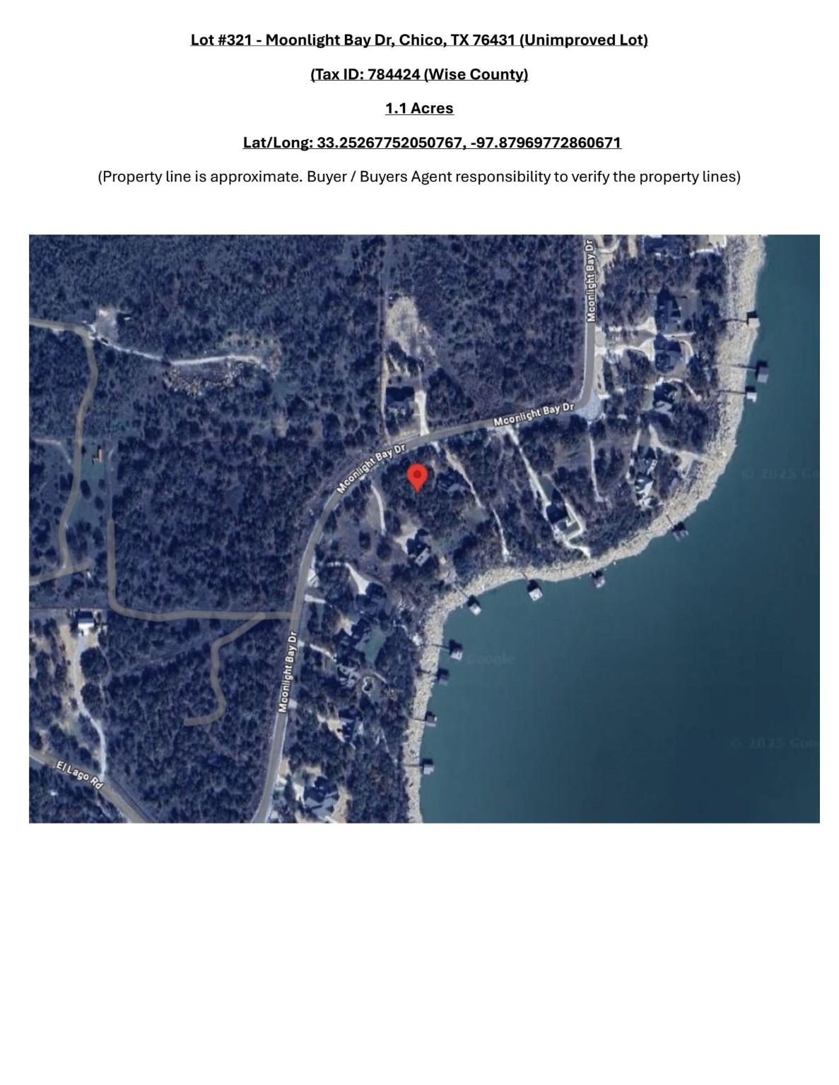 LT: 321 Moonlight Bay Drive