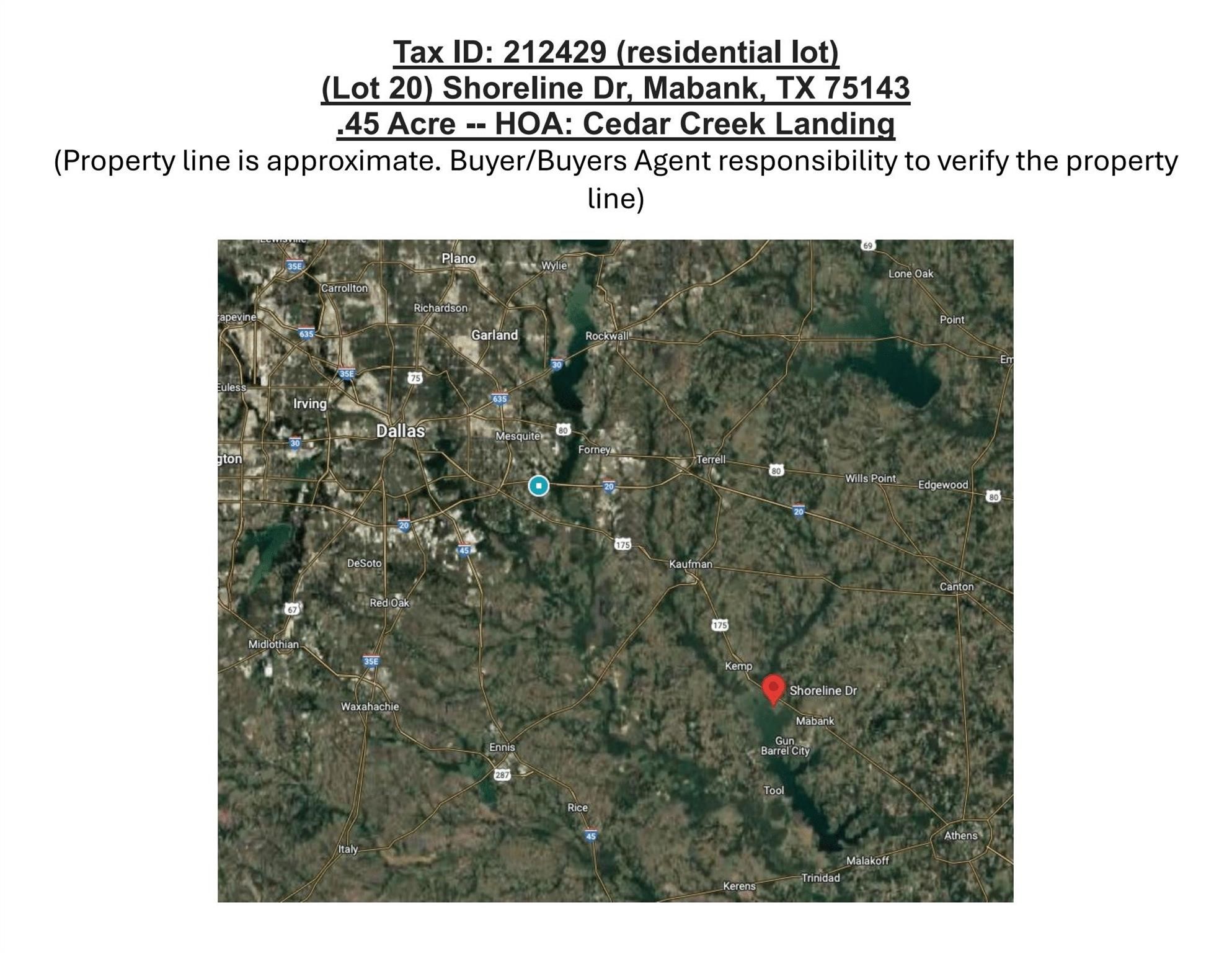 Lot 20 Shoreline Drive