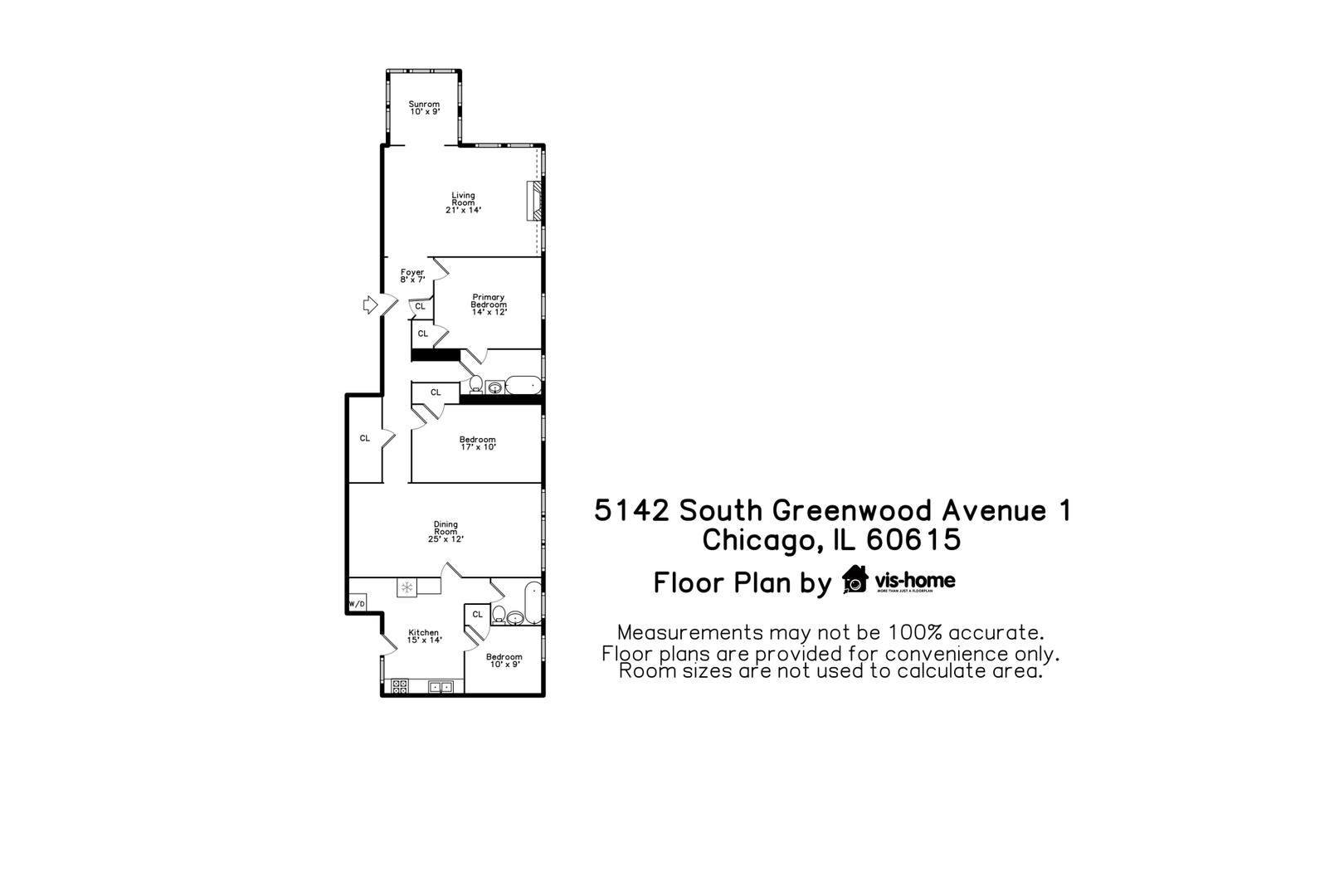 5142 S Greenwood Avenue Unit: 1