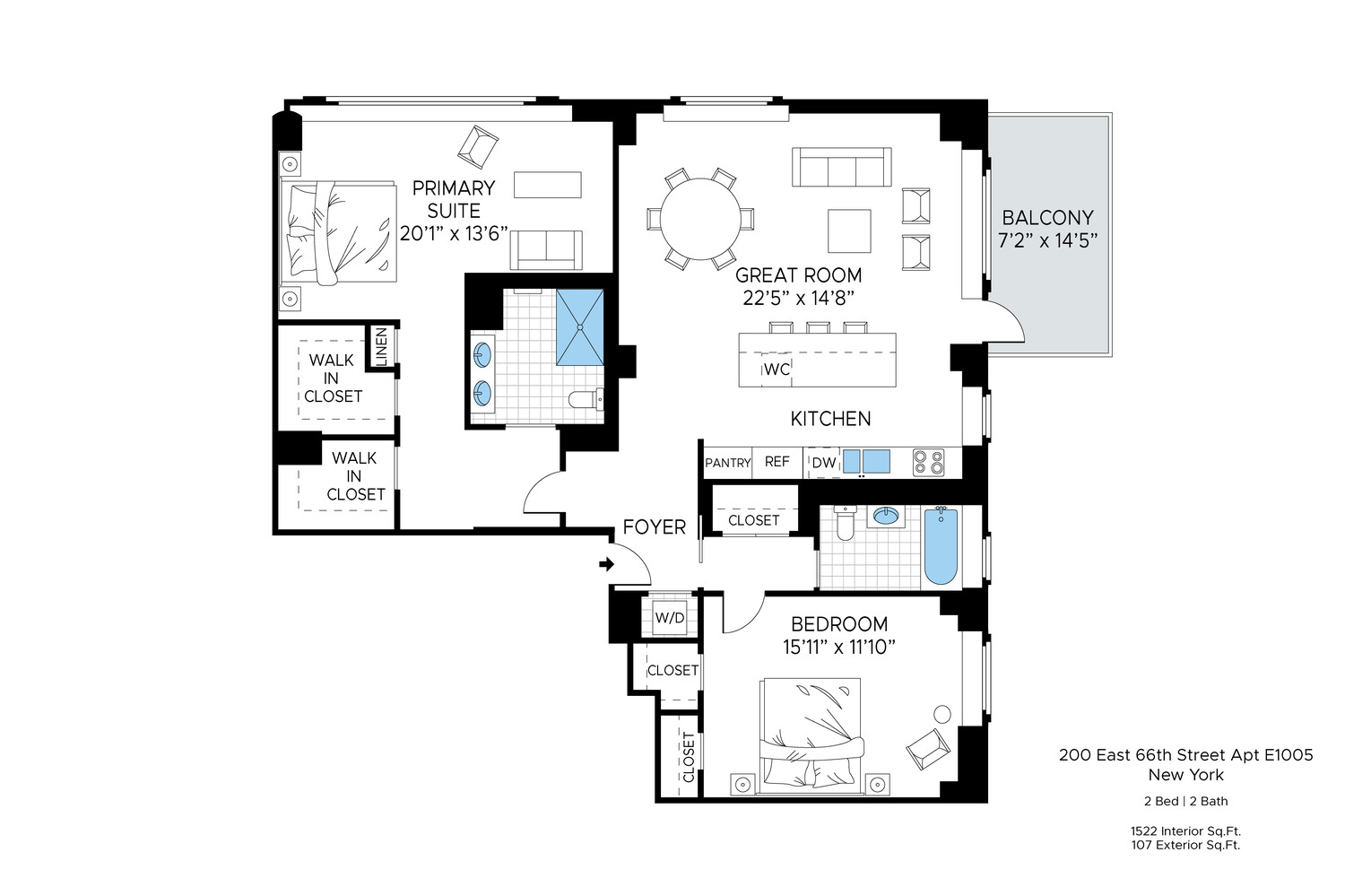 200 E 66TH Street E1005