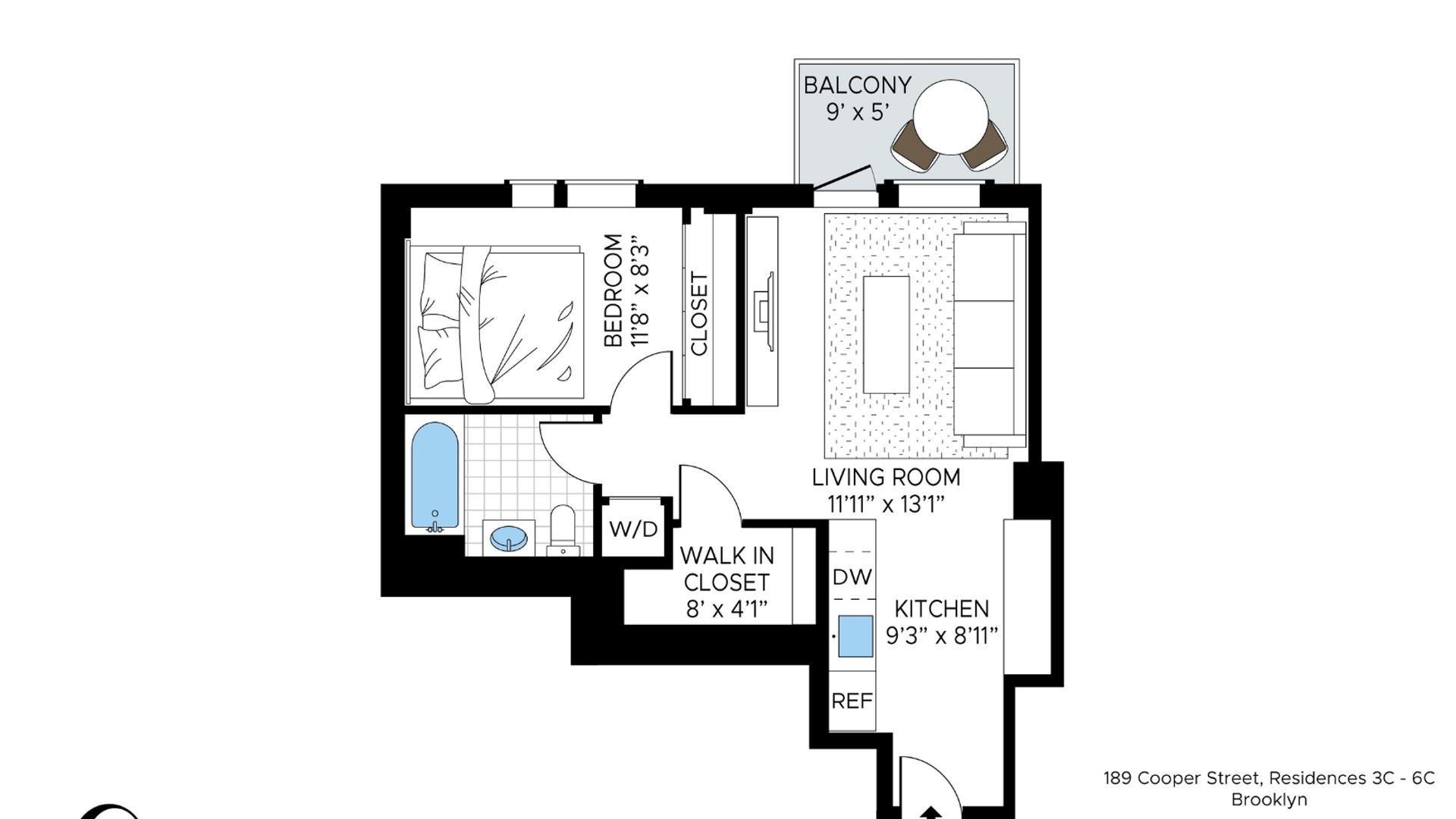 189 COOPER Street 3C