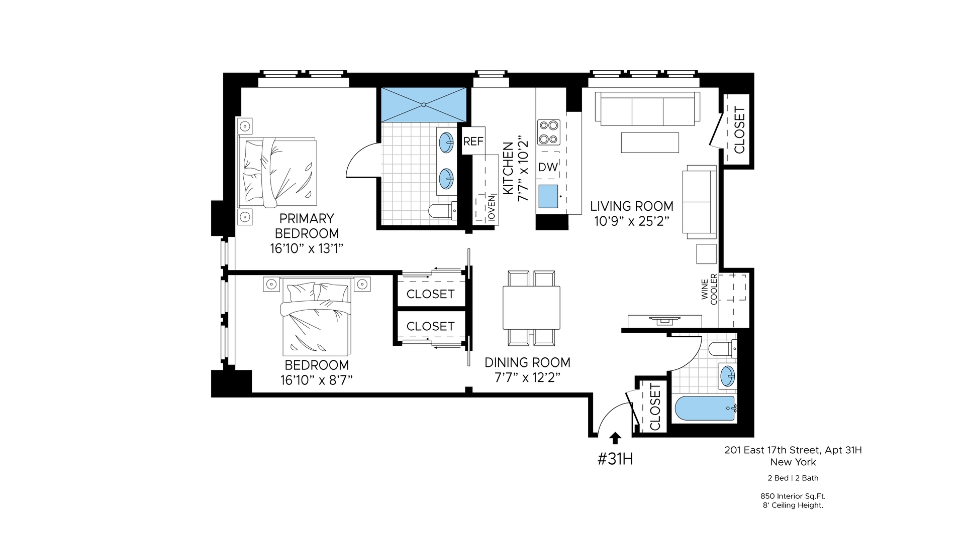 201 E 17TH Street 31H