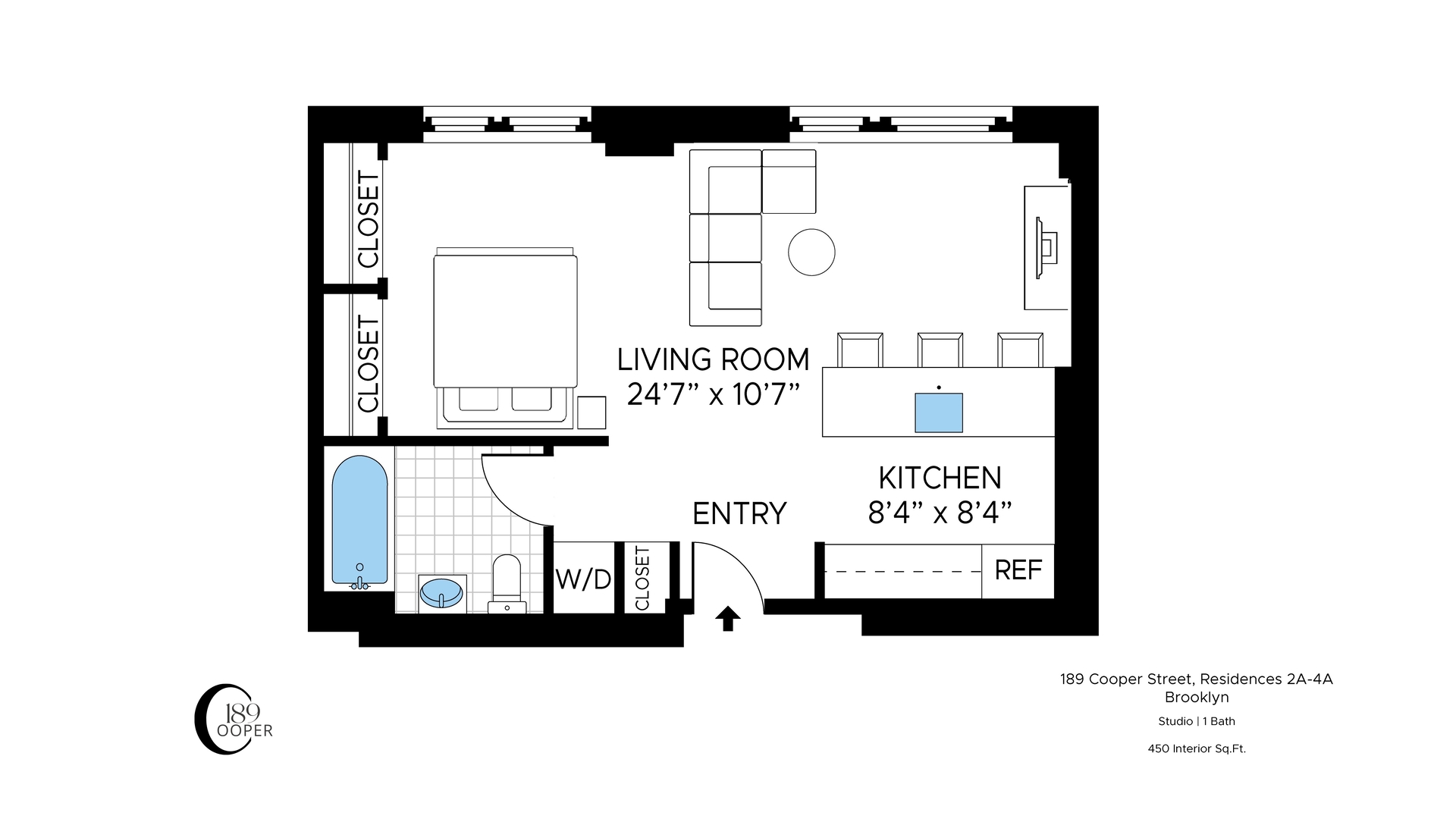 189 COOPER Street 3A