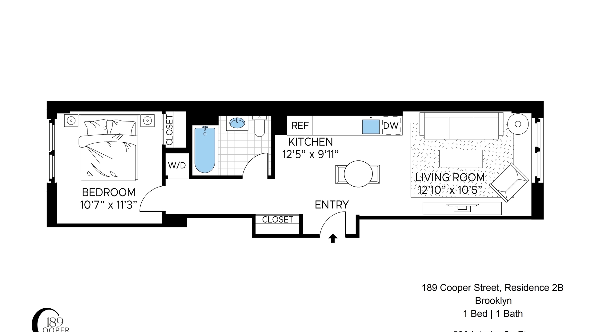 189 COOPER Street 2B