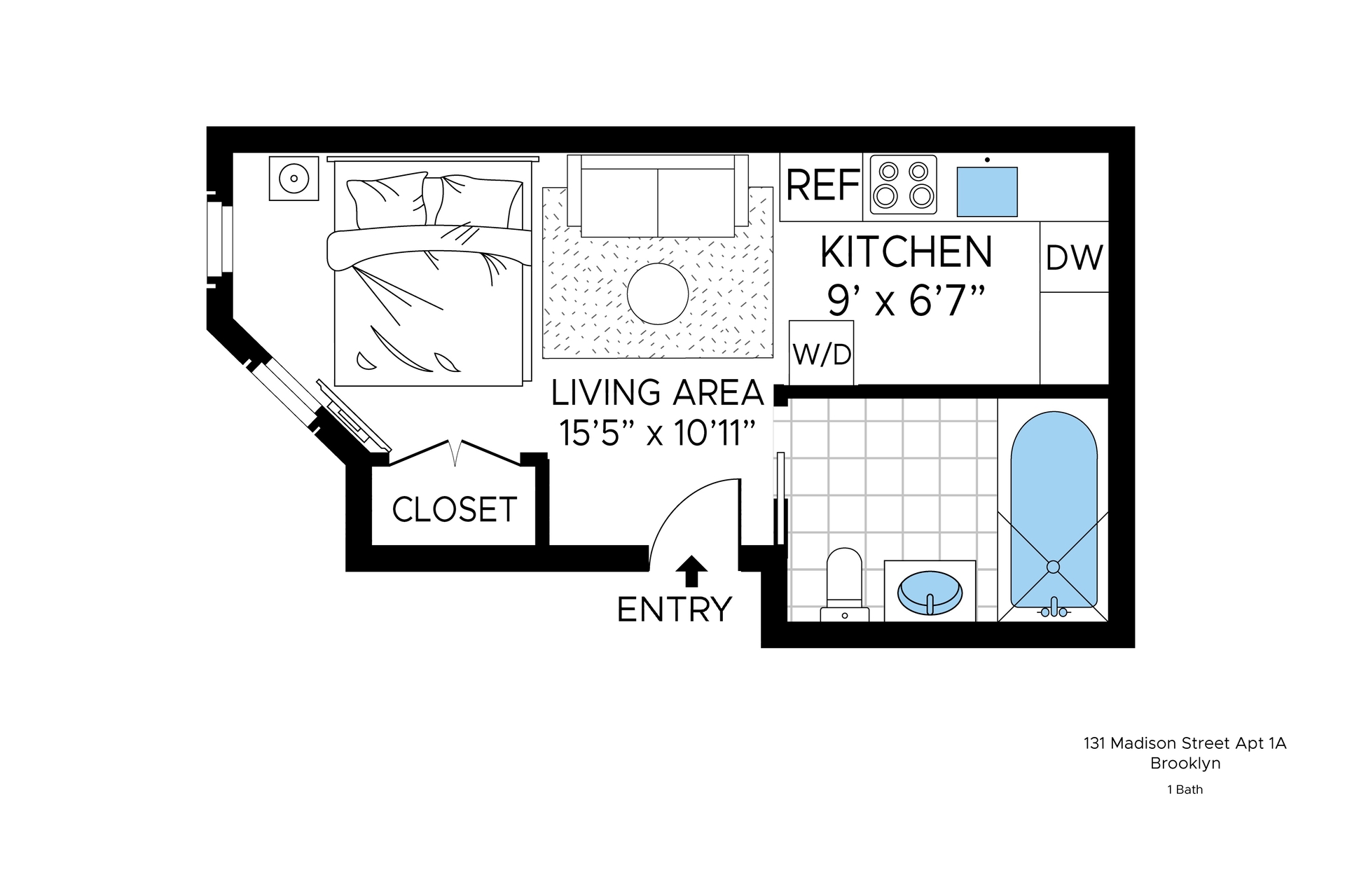 131 MADISON Street 1A