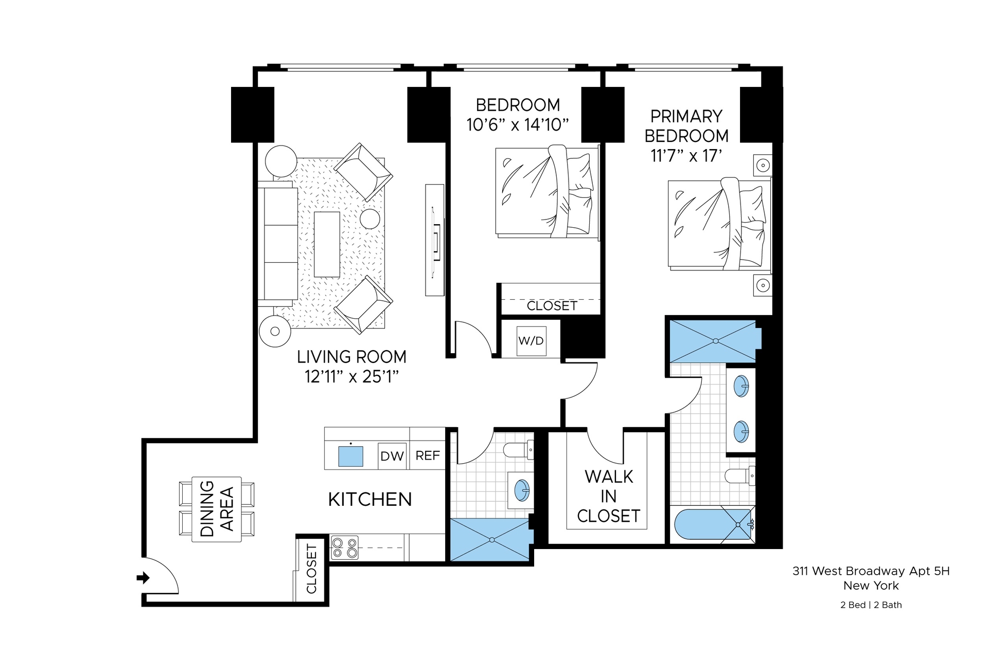 311 W BROADWAY 5H