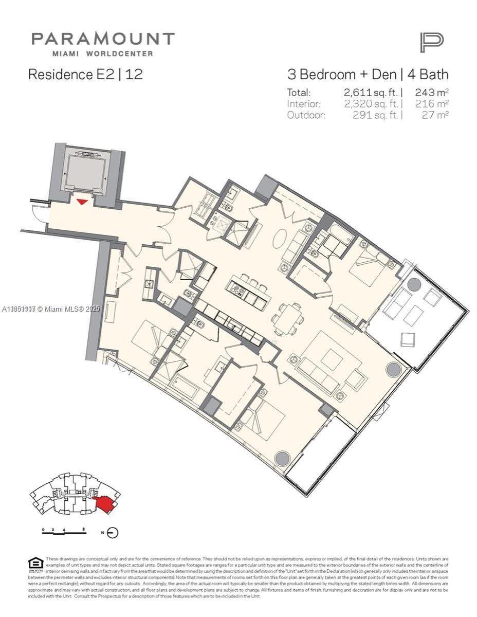 851 NE 1st Ave # 3612