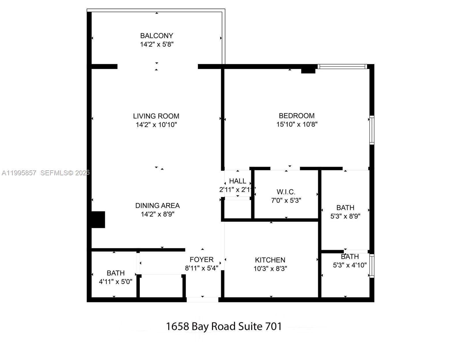 1658 Bay Rd # 701
