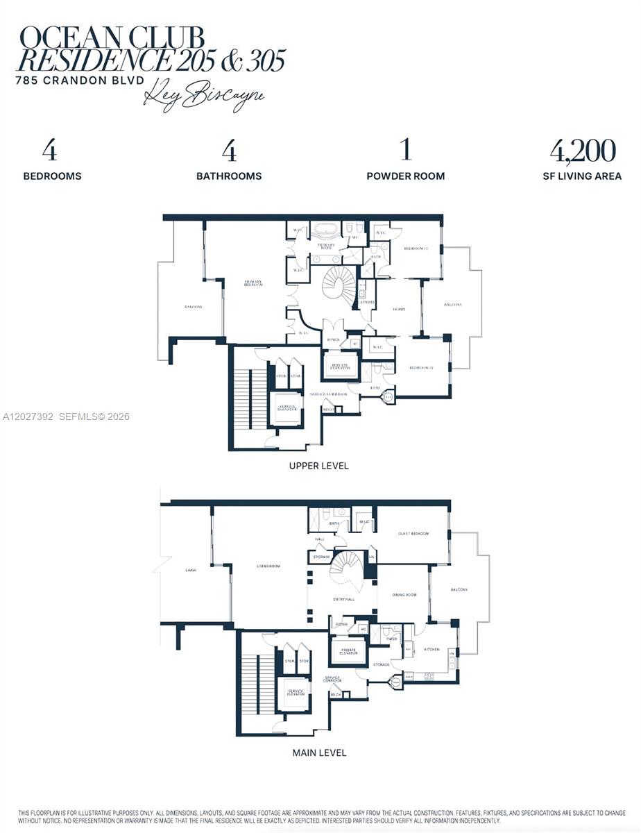 785 Crandon Blvd Unit: 205/305