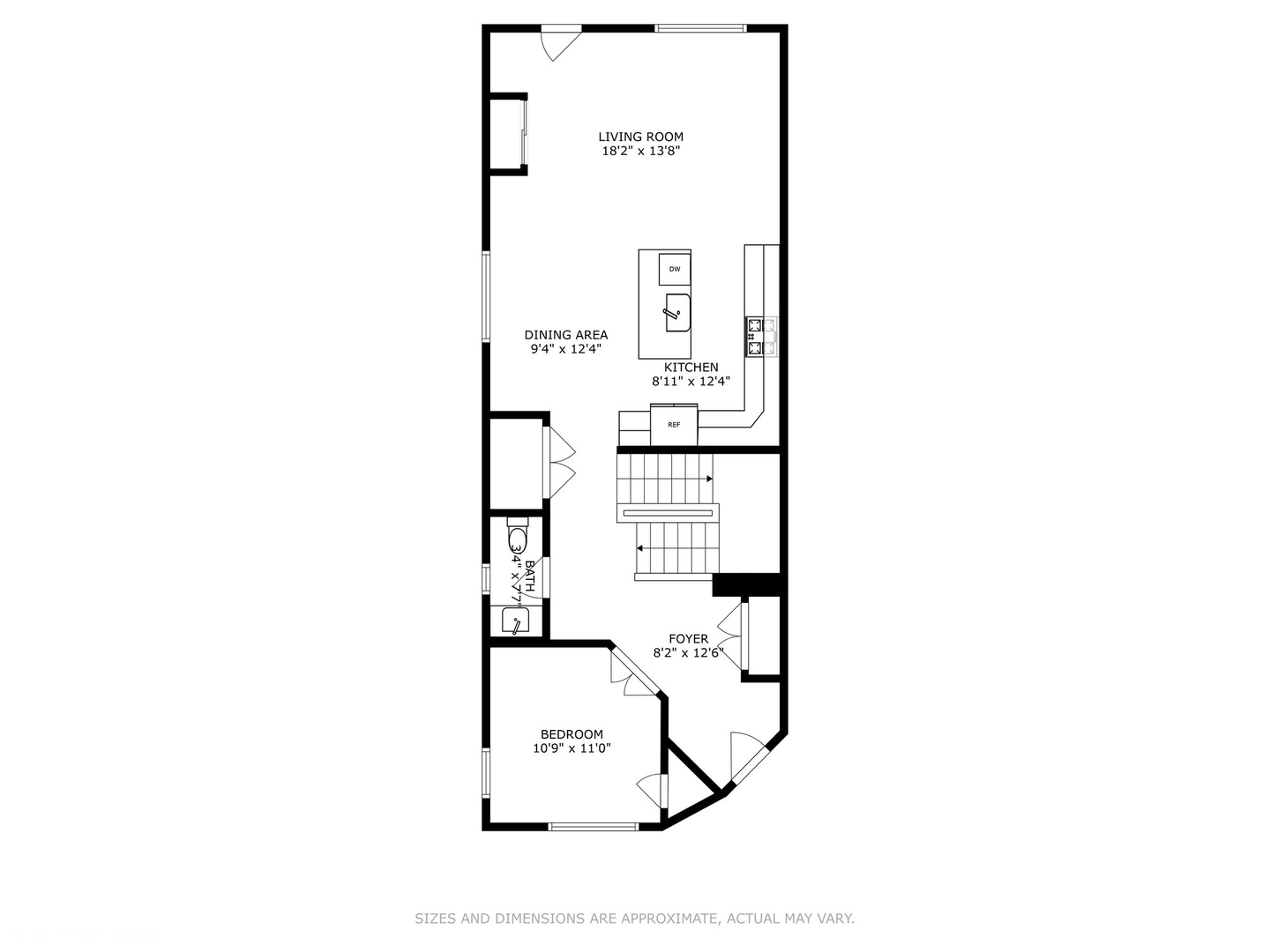 112 N Center Street Unit: B