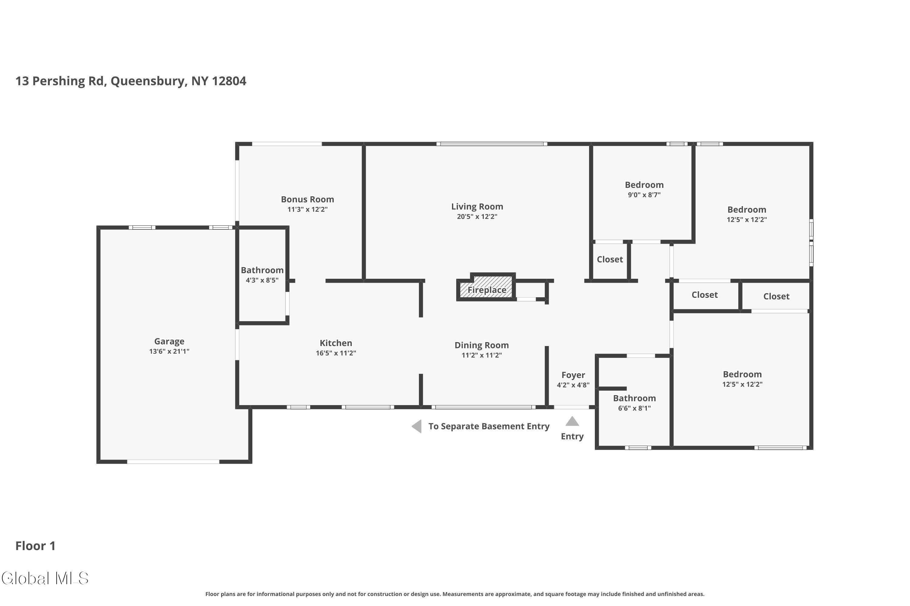 13 Pershing Road