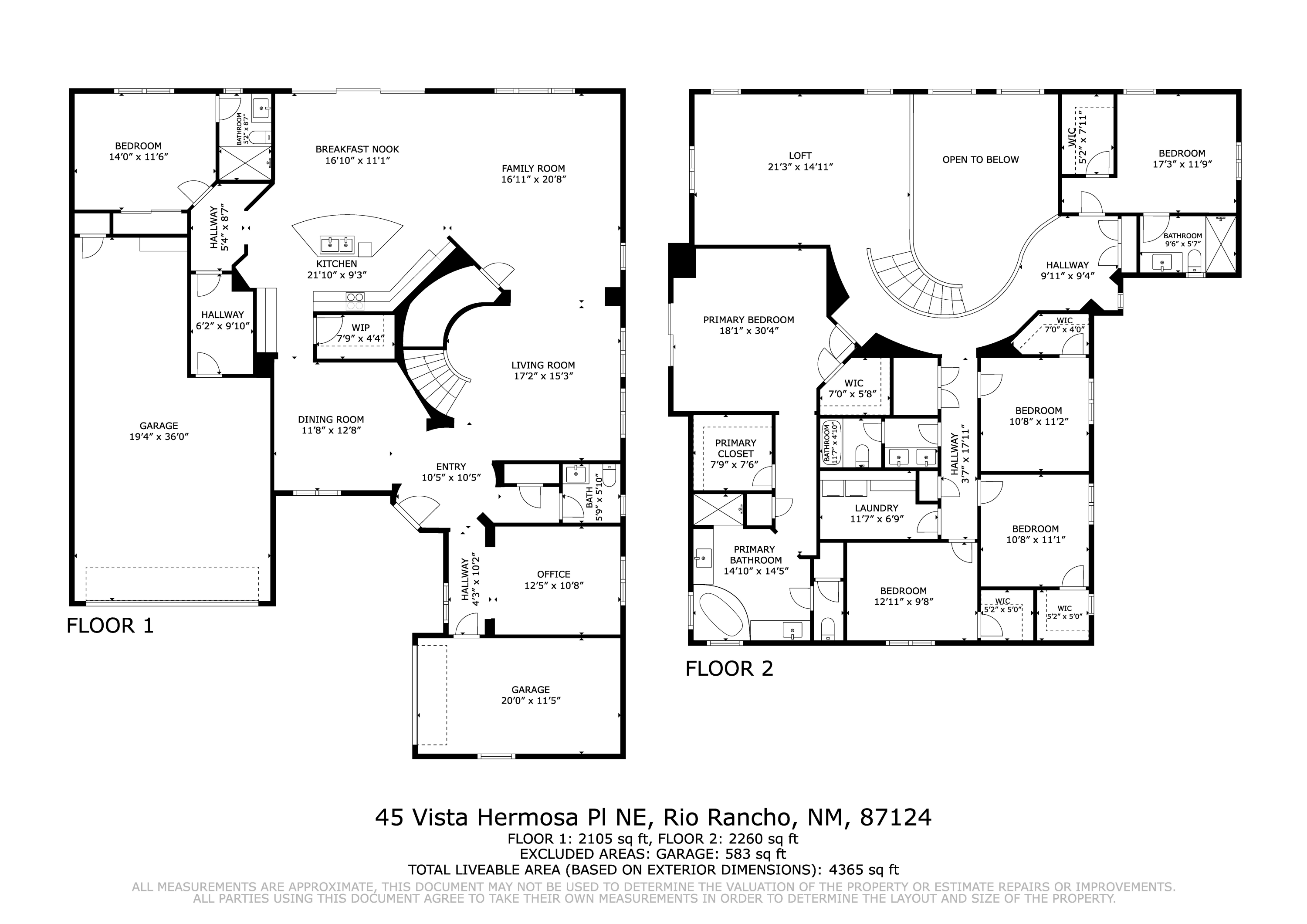 45 E Vista Hermosa Place NE