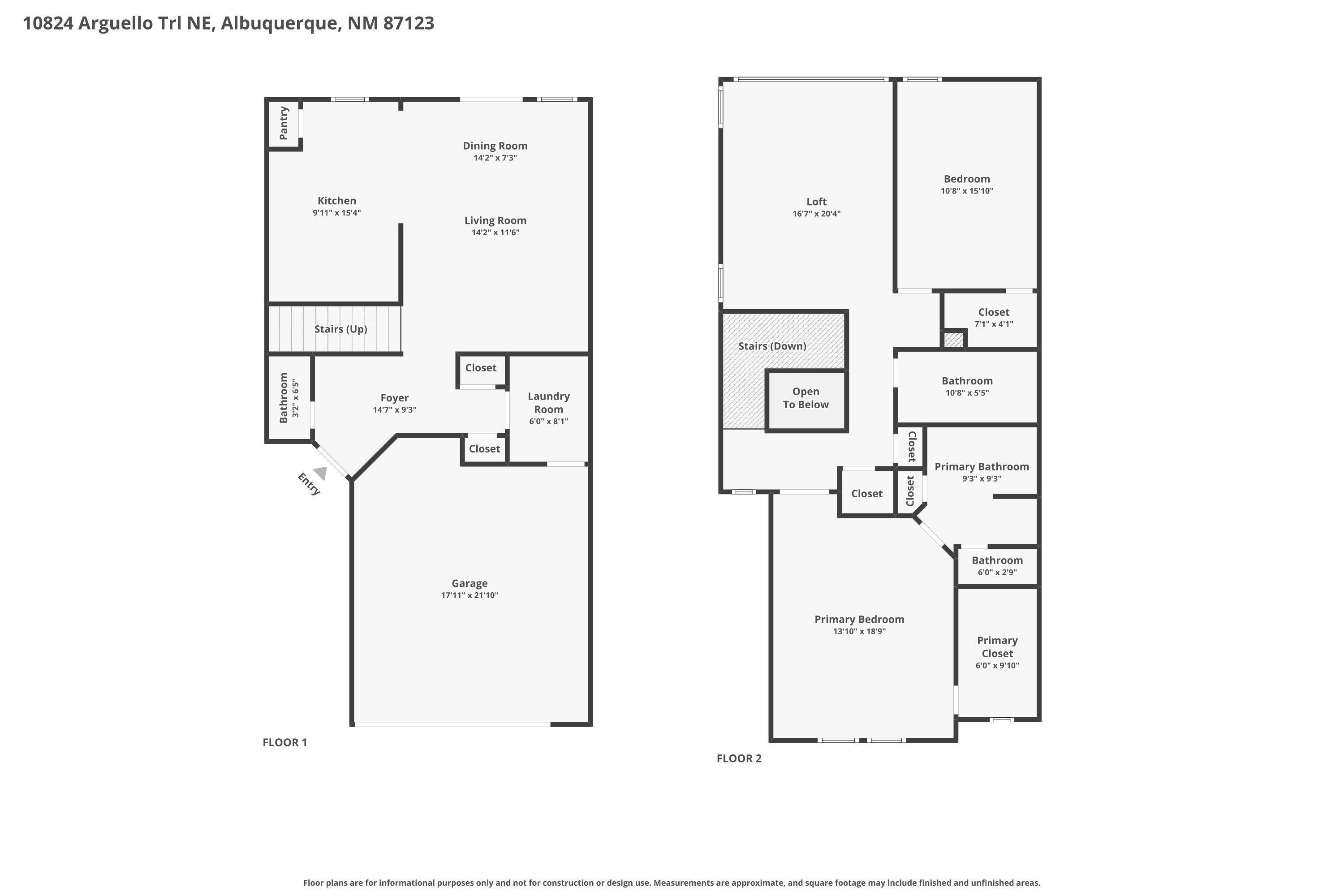 10824 Arguello Trail NE