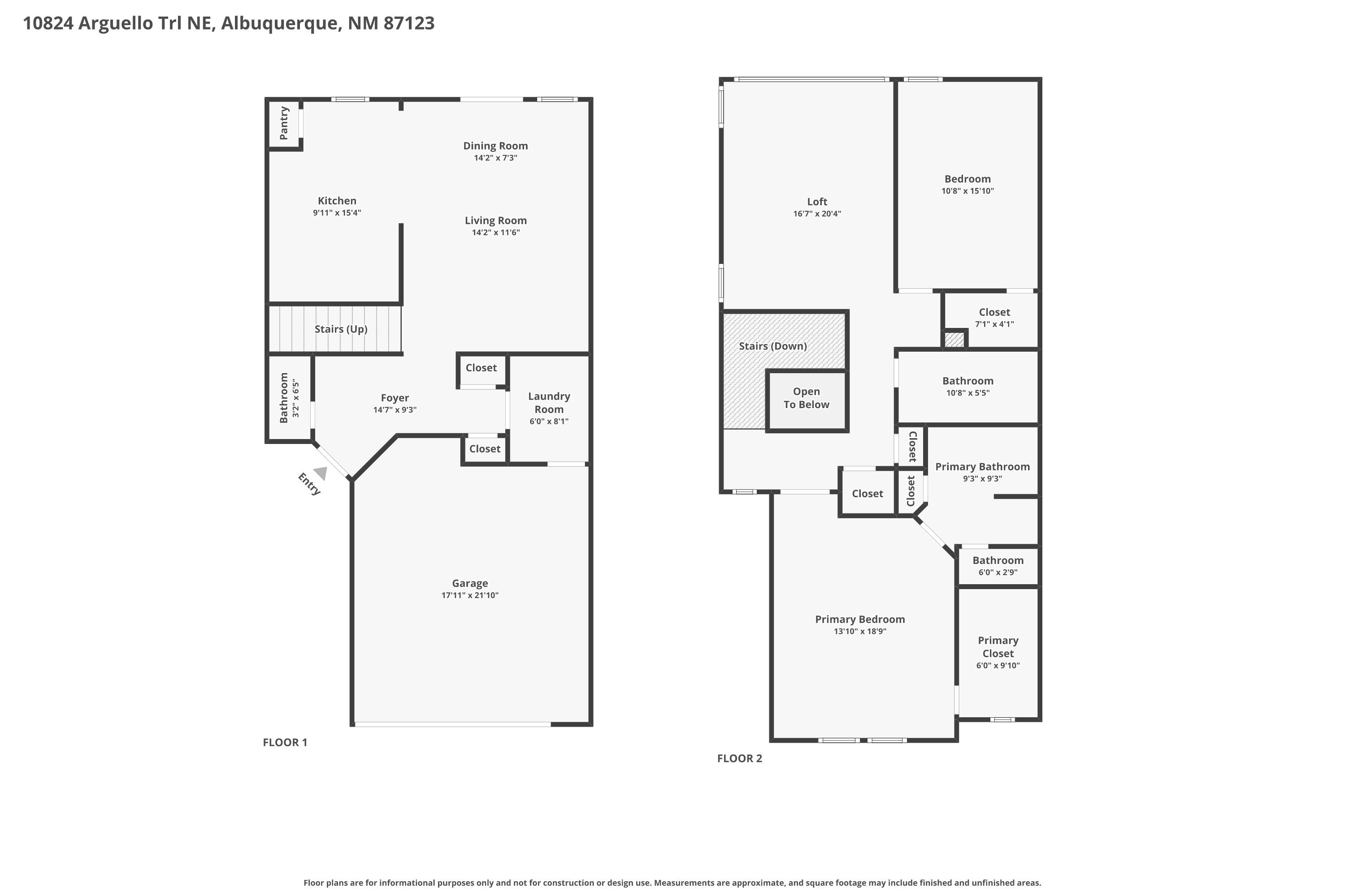 10824 Arguello Trail NE