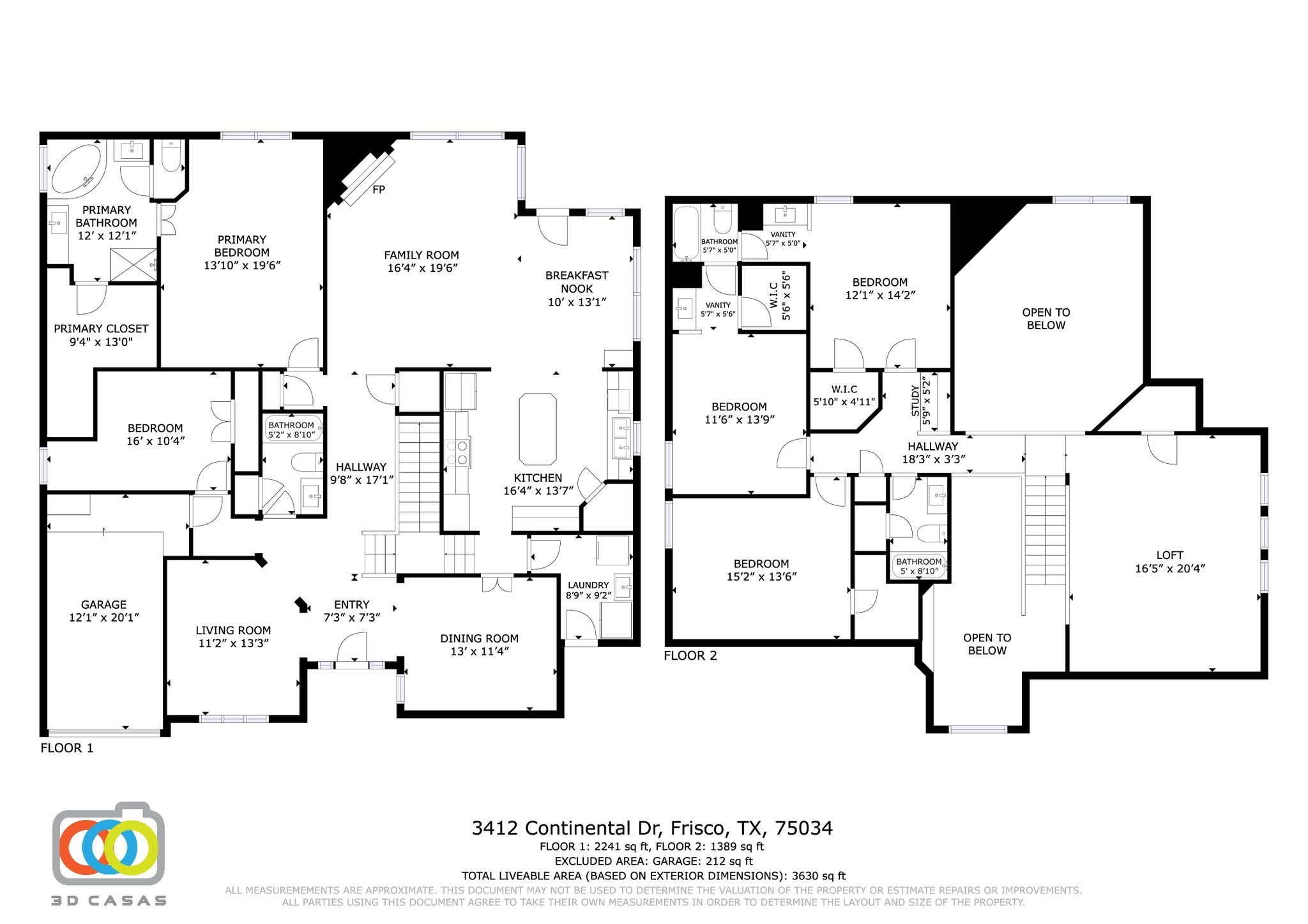 3412 Continental Drive