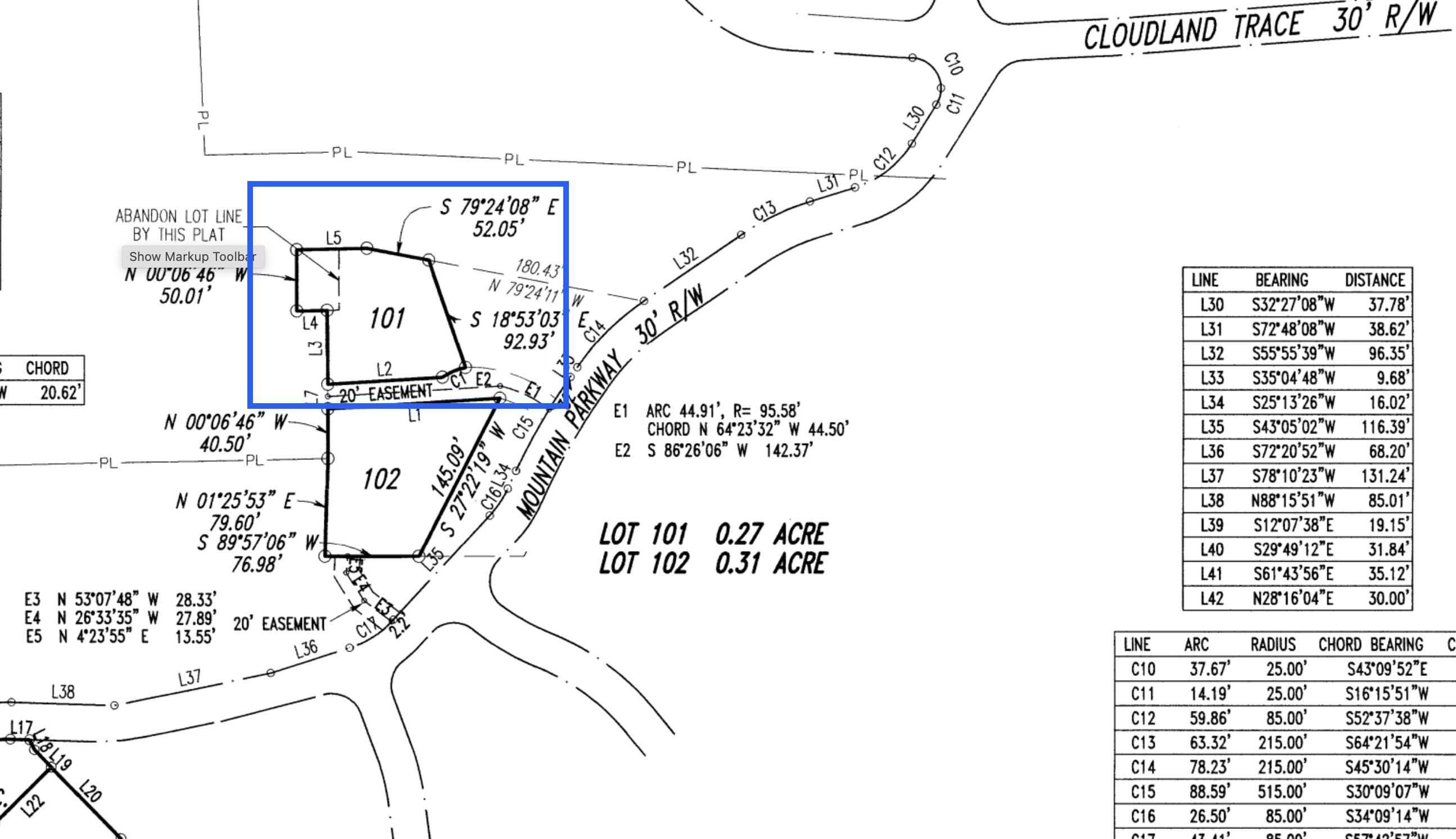 0 Mountain Parkway, 101