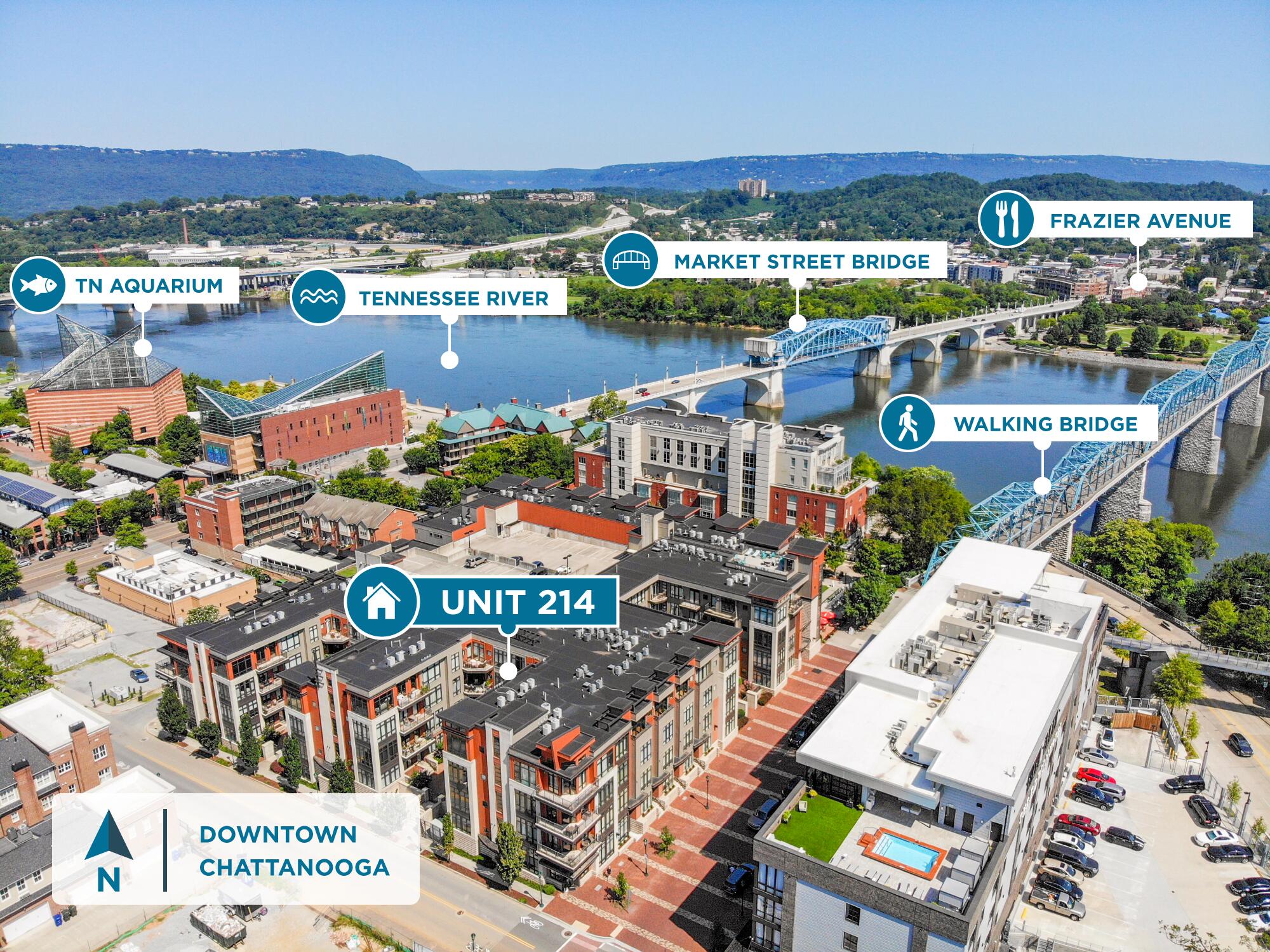129 Walnut Street, Unit 214