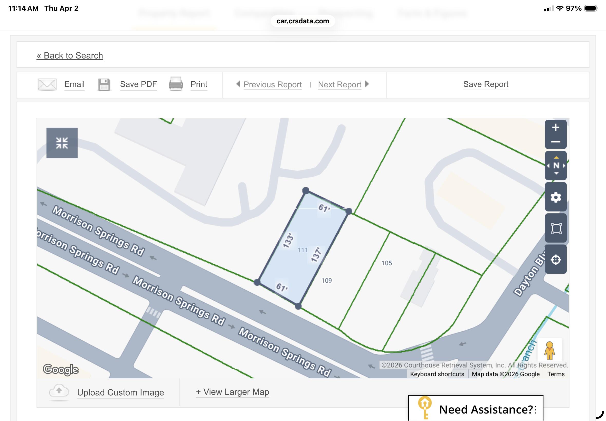 111 Morrison Springs Road