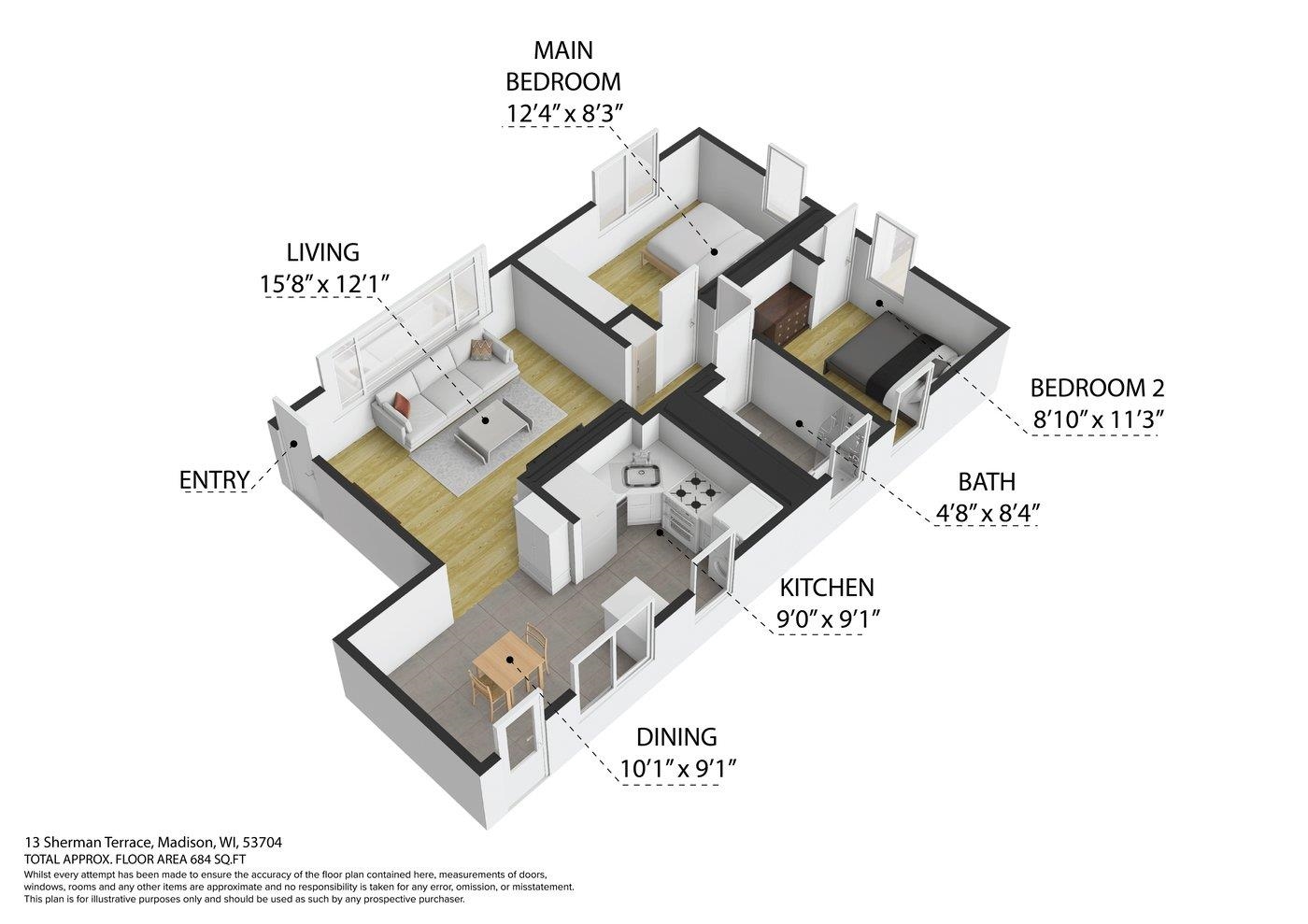 13 Sherman Terrace Unit: 1
