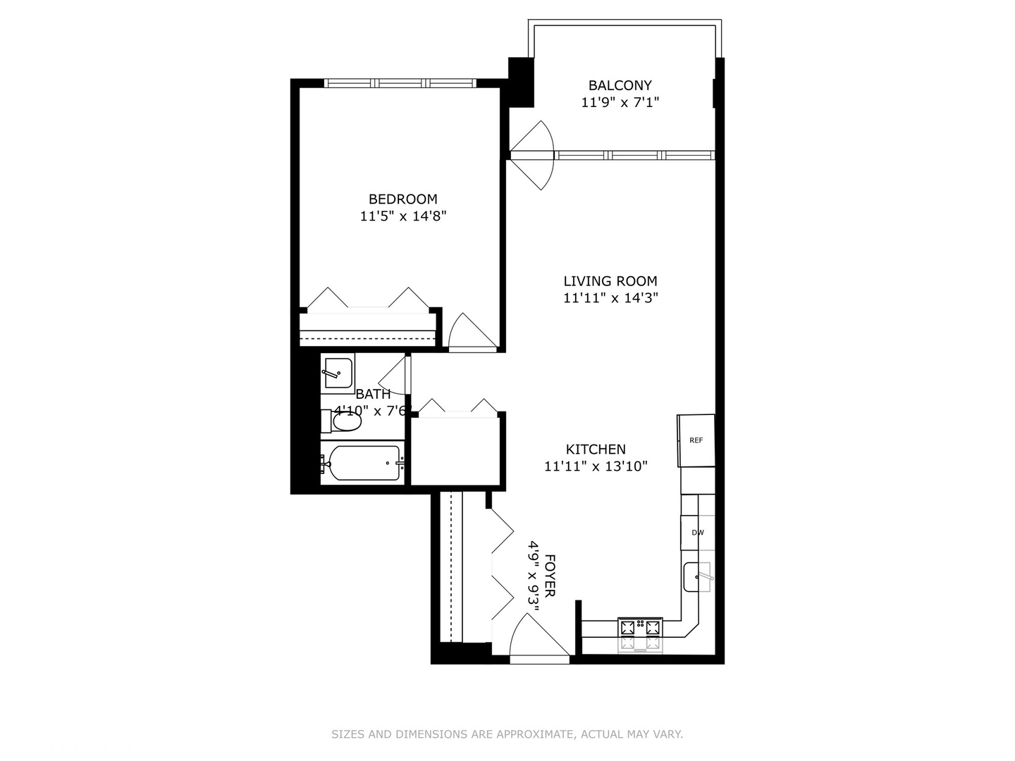 1960 N Lincoln Park West Unit: 2906