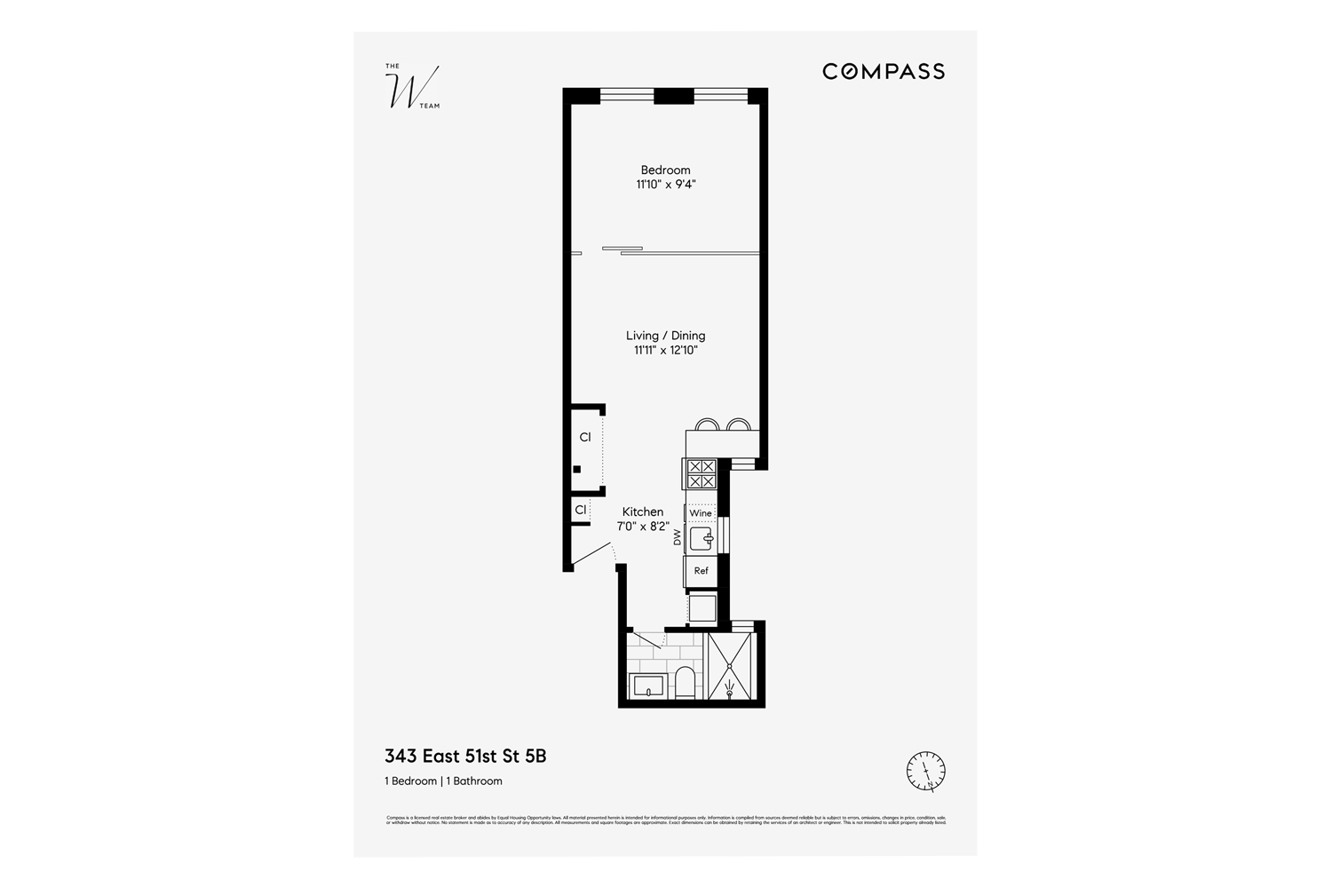 343 E 51st Street 5B