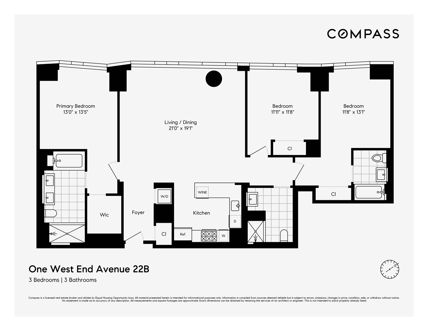 1 W End Avenue 22B