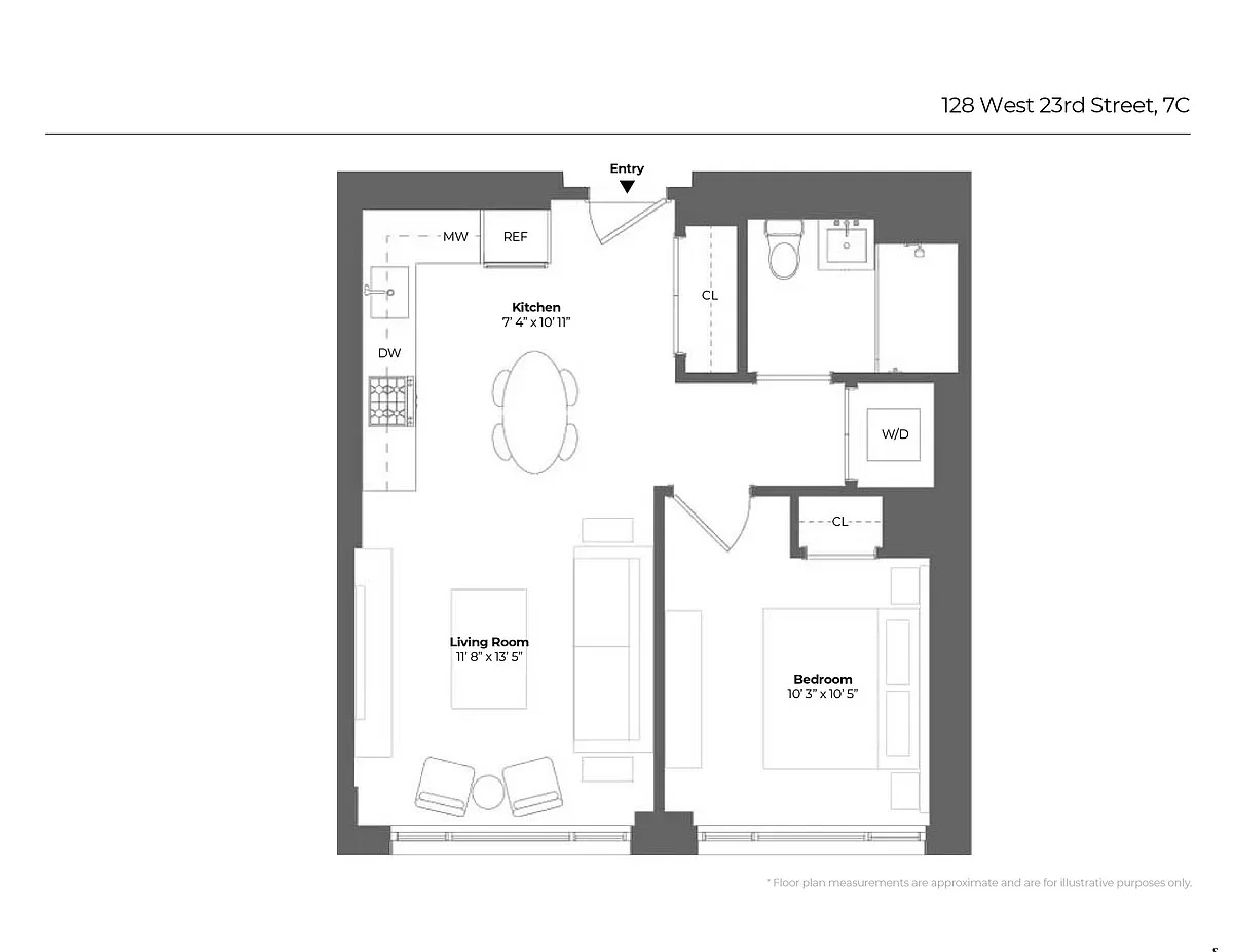 128 W 23rd Street 7C