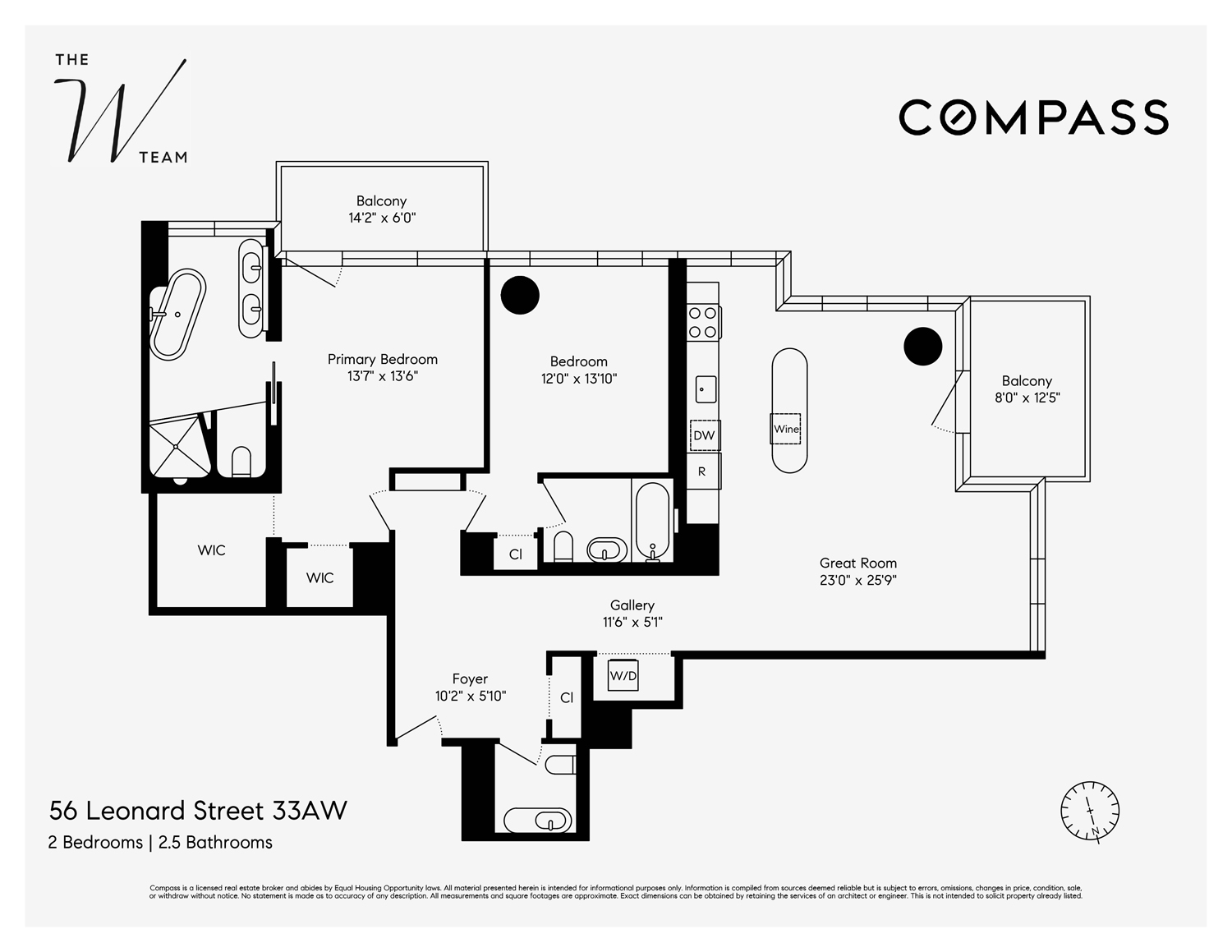 56 Leonard Street 33AWEST