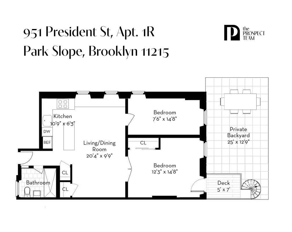 951 President Street 1R