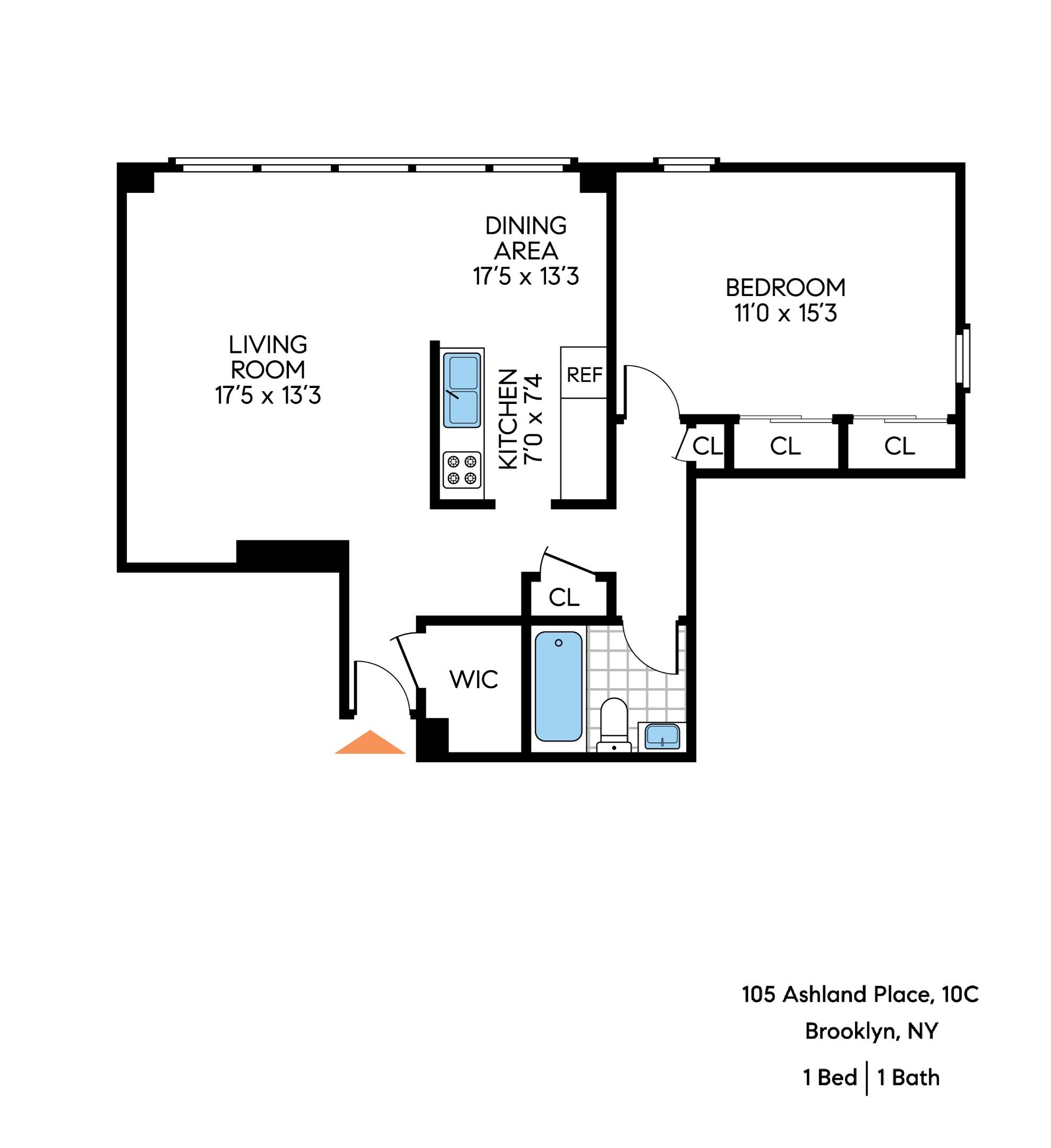 105 Ashland Place 10C