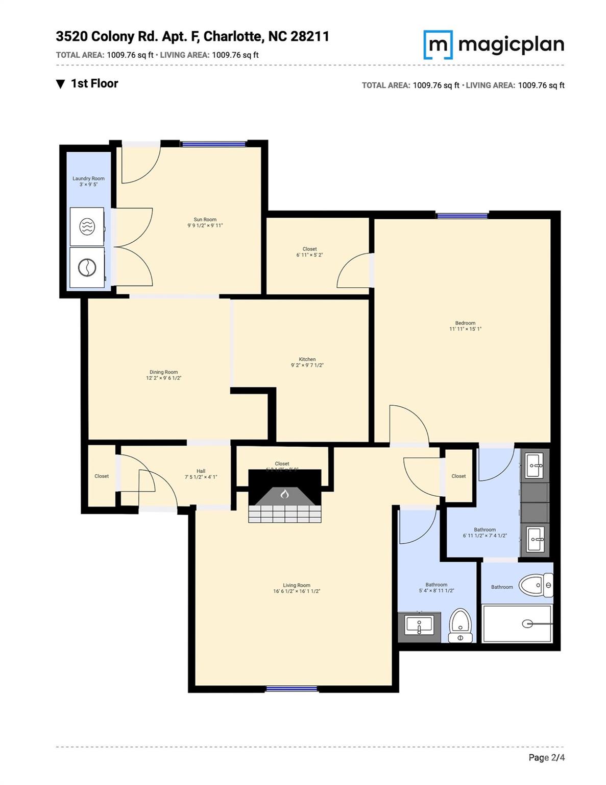 3520 Colony Road Unit: F