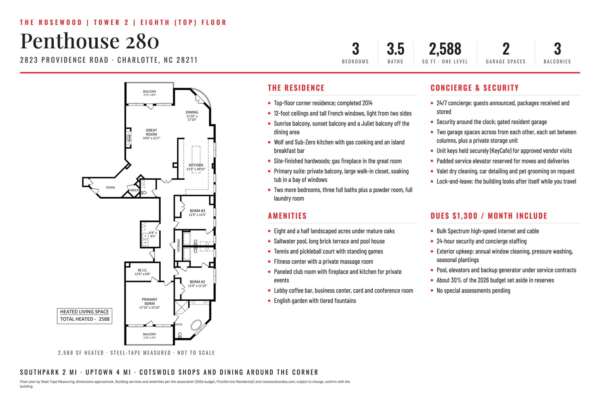 2823 Providence Road Unit: 280
